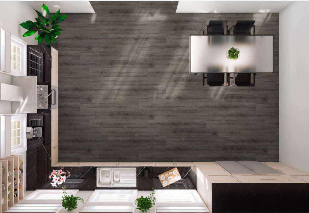 Photo 1 of MSI CYRUS SERIES WALNUT WAVES WOOD FINISH SNAP IN CLICK VINYL PLANK FLOORING 7.13” X 48” (23.769SQFT PER CASE/55CASES APPROX. 1307.29SQFT TOTAL) READ NOTES