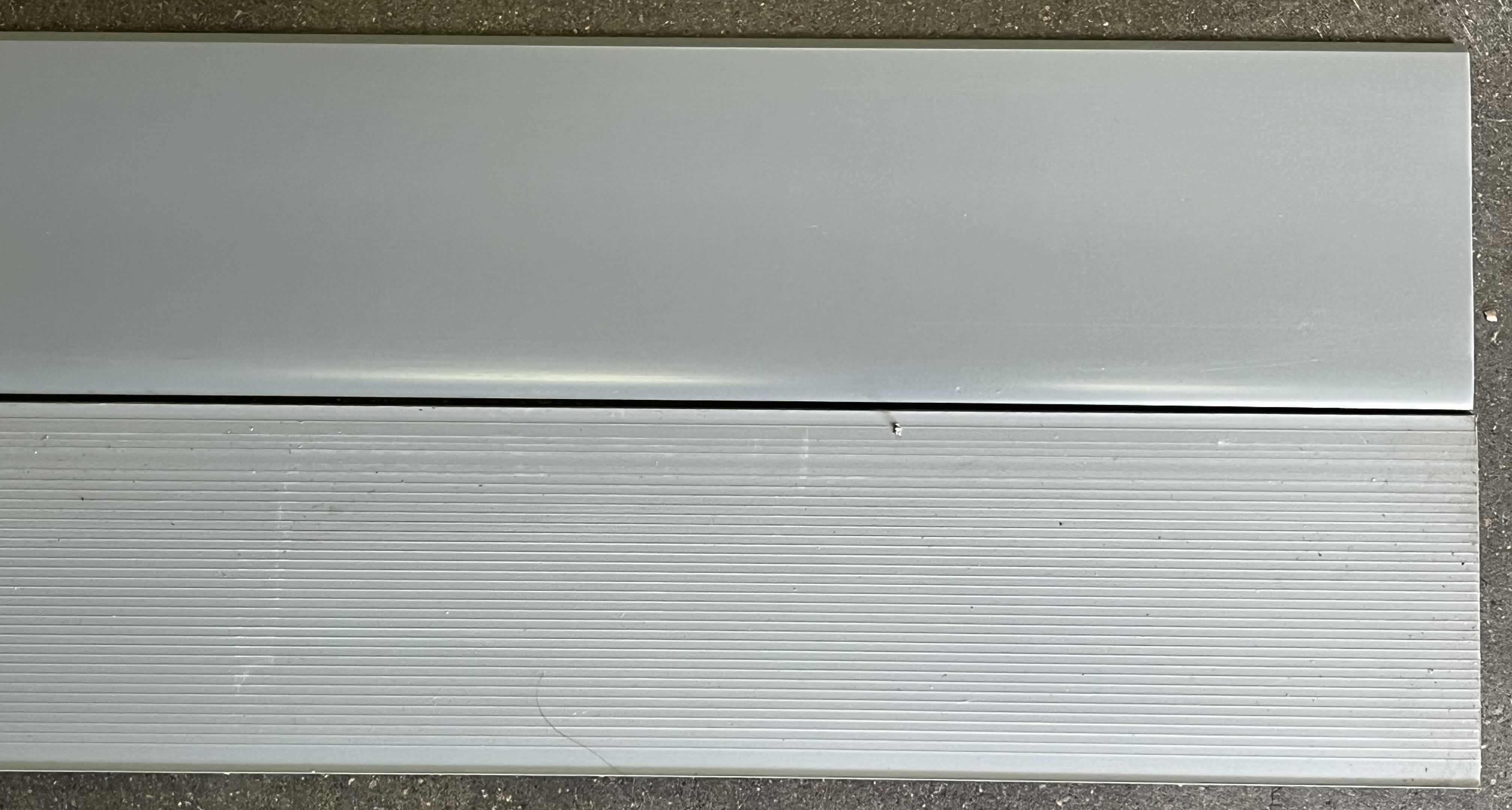 Photo 1 of TARKETT JOHNSONITE MEDIUM GREY FINISH RUBBER WALL BASE 3CASES/15PCS 4.5” X 96”