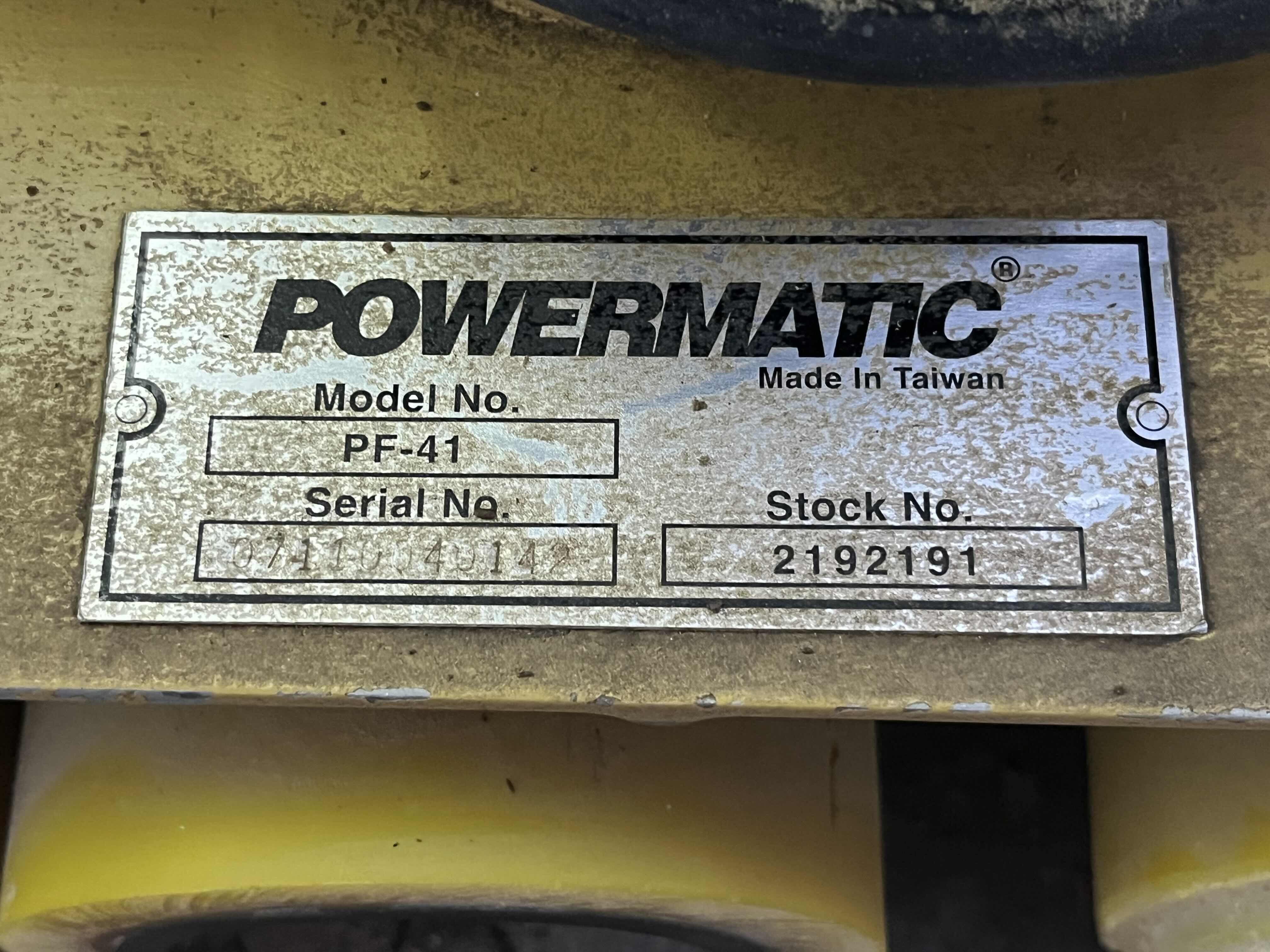 Photo 1 of POWERMATIC 1HP 4 ROLL WOOD POWER FEEDER MODEL PF-41