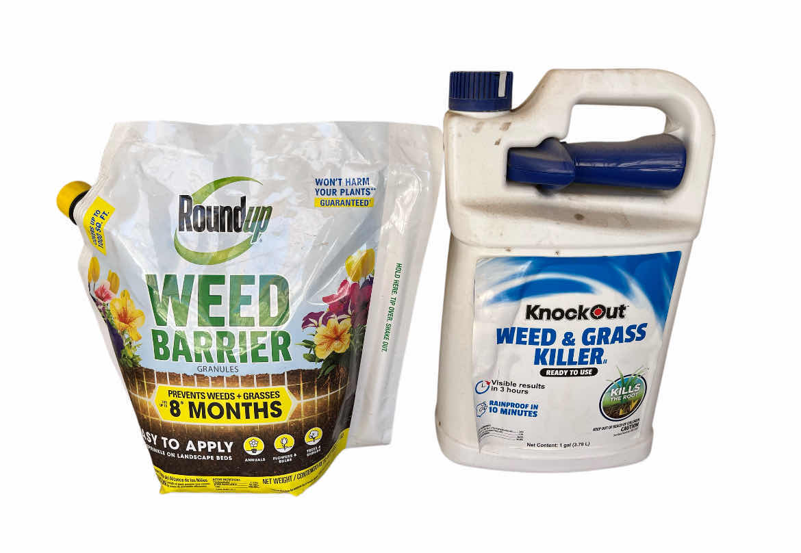 Photo 1 of NEW DR.Q’S DESERT PLANT/CACTUS, FRUIT/NUT TREE, PALM TREE FOOD 4LB-5LB BAGS W ROUND UP WEED BARRIER GRANULES & KNOCKOUT WEED/GRASS KILLER