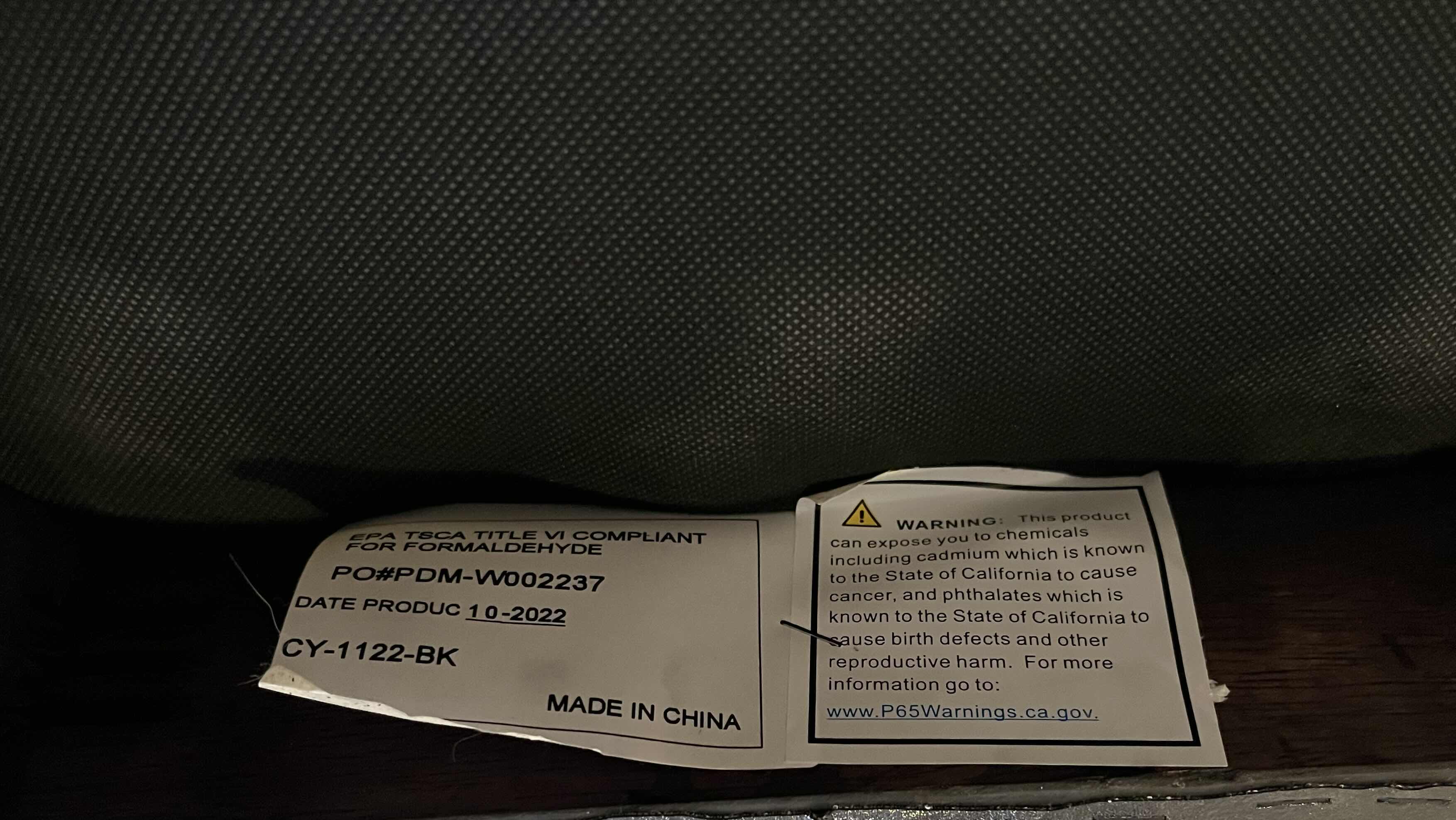 Photo 5 of LEEMTORIG MIDNIGHT BLACK LEATHER NAILHEAD TRIM DINING SIDE CHAIRS MODEL CY-1122-BK (2)