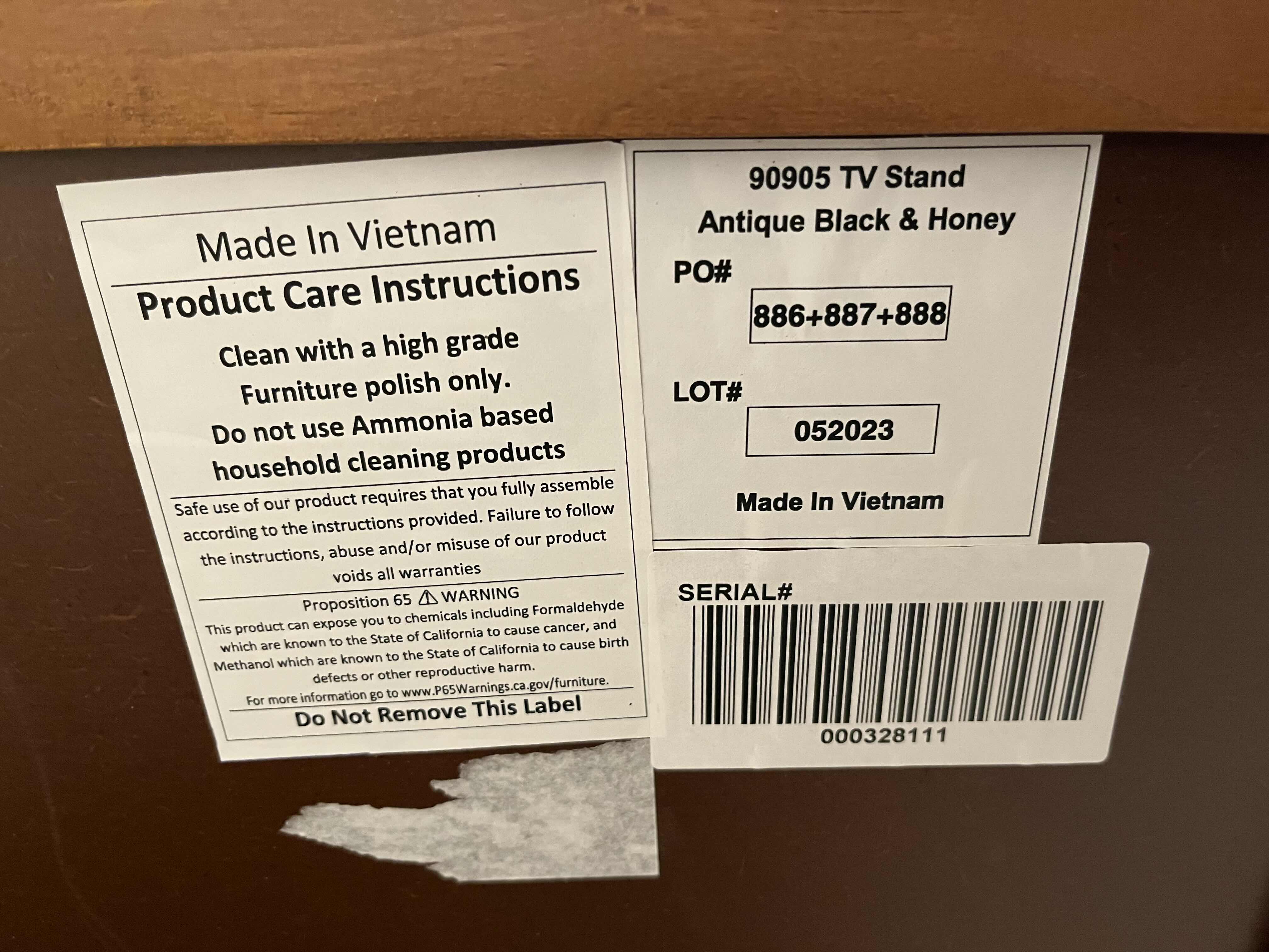 Photo 1 of MARTIN SVENSSON SANTA FE BLACK & HONEY FINSH ANTIQUE AGED METAL DISTRESSED WOOD TV STAND BUFFET TABLE  65” X 19” H35”