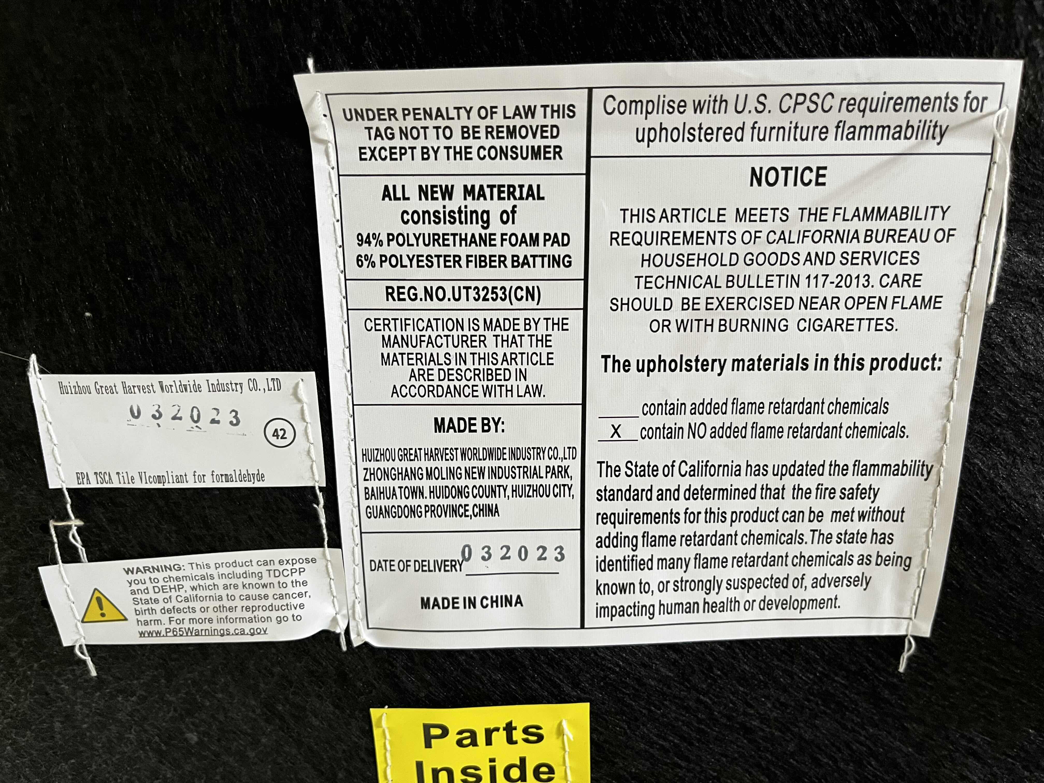 Photo 6 of HUIZHOU GREAT HARVEST WORLDWIDE LEFT-SIDE ARMREST AMBER BROWN LEATHER CHAISE LOUNGE 46” X 57” H35”