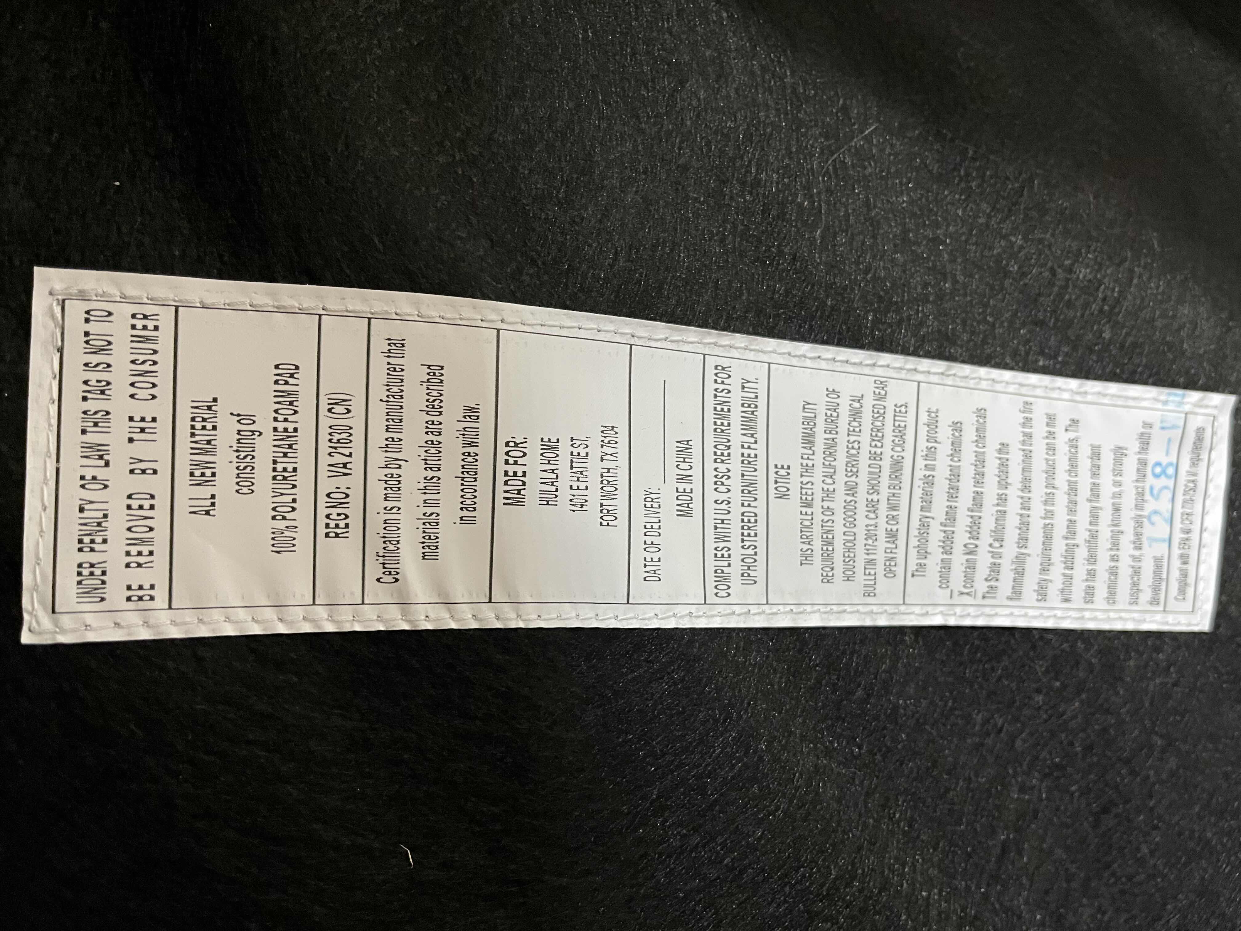 Photo 6 of HULALA HOME COW PRINT POLYESTER WINGBACK CHAIR 29” X 31” H32”