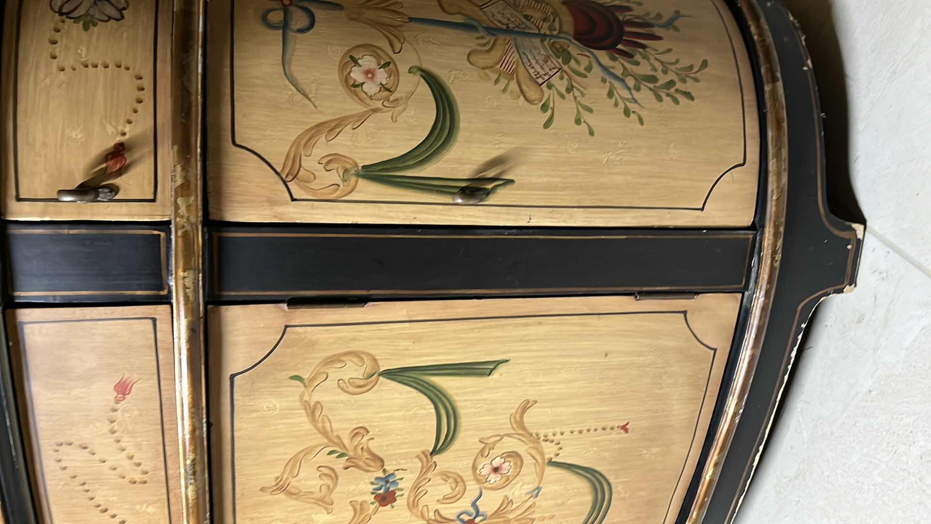 Photo 1 of MID-CENTURY FERGUSON COPELAND MABLE TOP DEMI LUNE SIDEBOARD CONSOLE CABINET 44” X 16” H33”