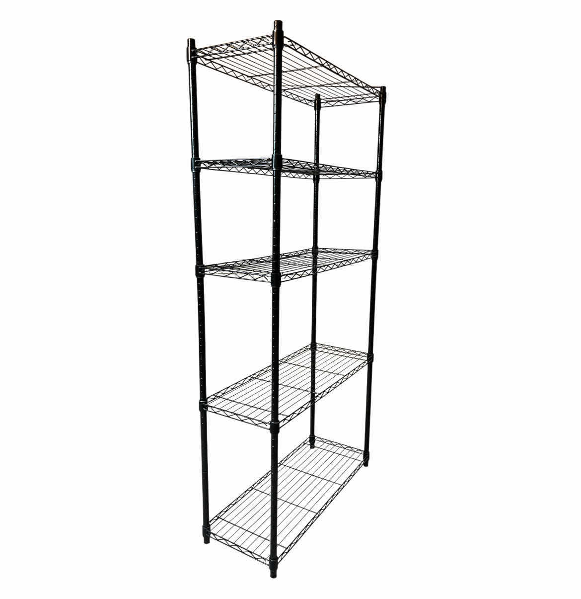 Photo 1 of BLACK METAL 5 TIER METRO RACK 36” X 14” H72”