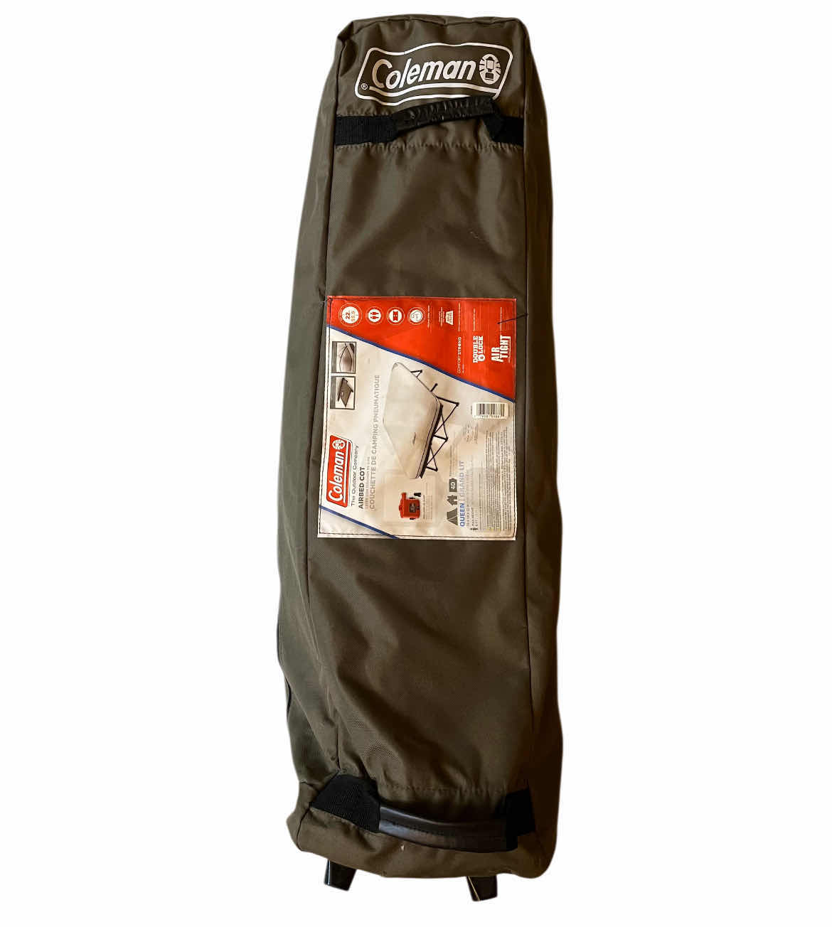 Photo 4 of COLEMAN QUEEN AIRBED MATTRESS COT W ROLLING CASE