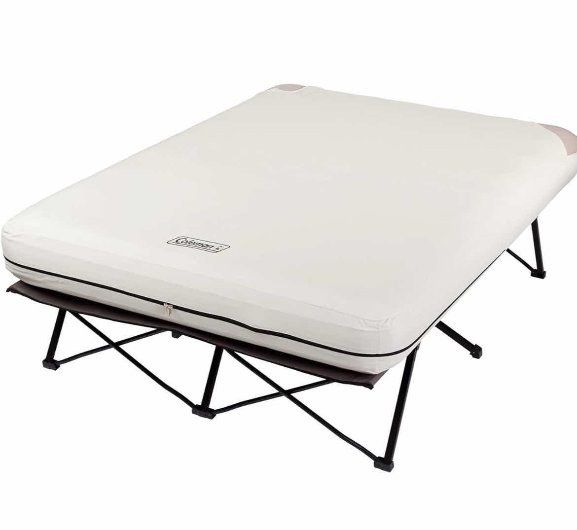 Photo 1 of COLEMAN QUEEN AIRBED MATTRESS COT W ROLLING CASE