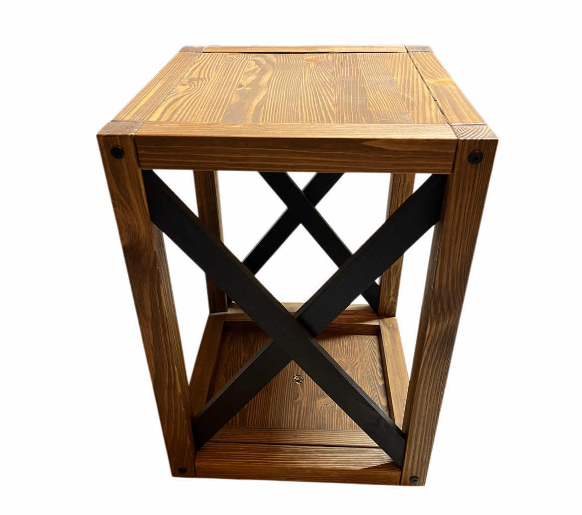 Photo 1 of BAOBAB WORKSHOP WOODEN NIGHTSTAND 16” X 16” H23.25”