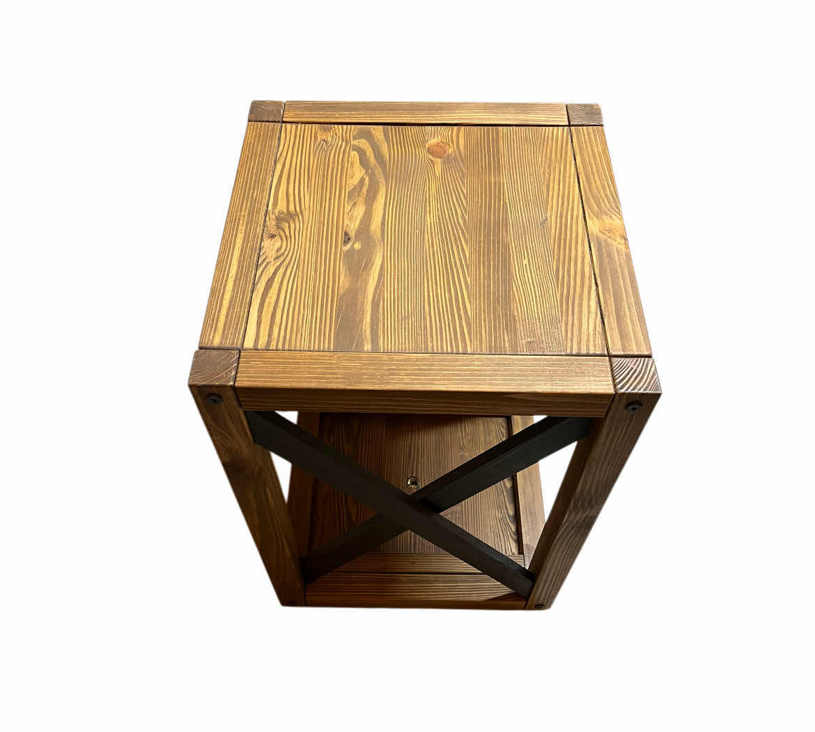 Photo 1 of BAOBAB WORKSHOP WOODEN NIGHTSTAND 16” X 16” H23.25”