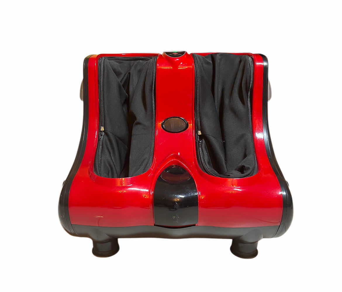 Photo 1 of MEDIMALL RED FOOT/CALF VIBRATION & HEATED MASSAGER MODEL HF 10001 US