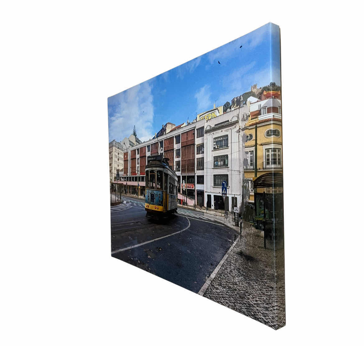 Photo 1 of EASY CANVAS PRINTS CARREIRA TROLLEY ARTWORK 20” X 16”