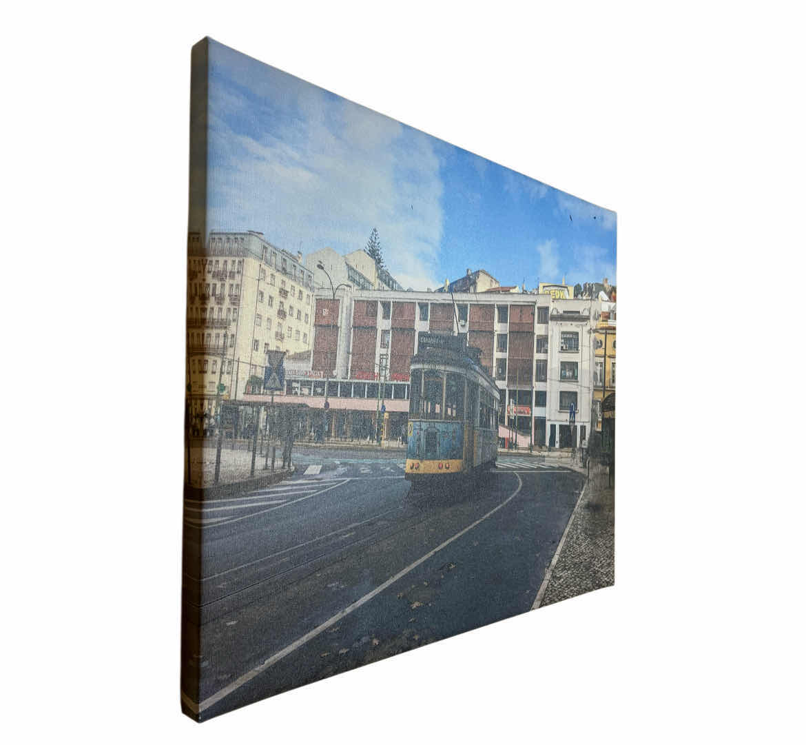 Photo 3 of EASY CANVAS PRINTS CARREIRA TROLLEY ARTWORK 20” X 16”