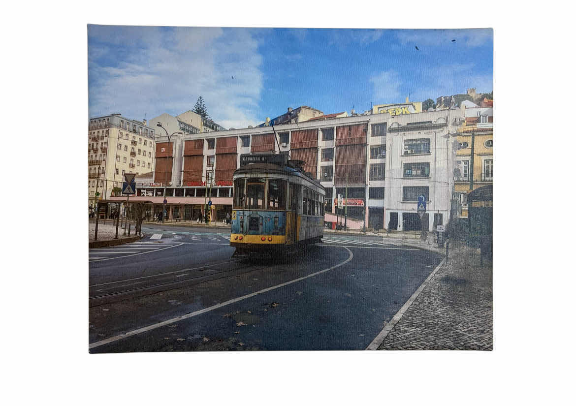 Photo 1 of EASY CANVAS PRINTS CARREIRA TROLLEY ARTWORK 20” X 16”