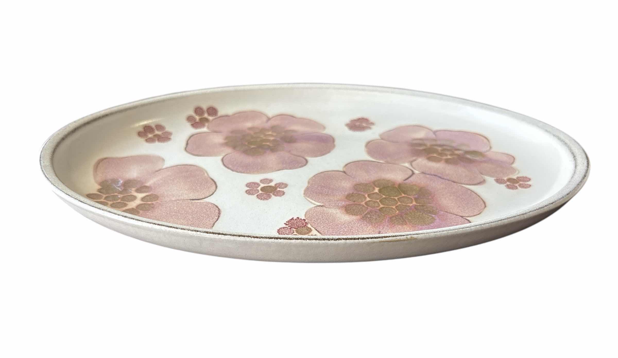 Photo 1 of GYPSY BY DENBY-LANGLEY STONEWARE 12” OVAL SERVING PLATTER