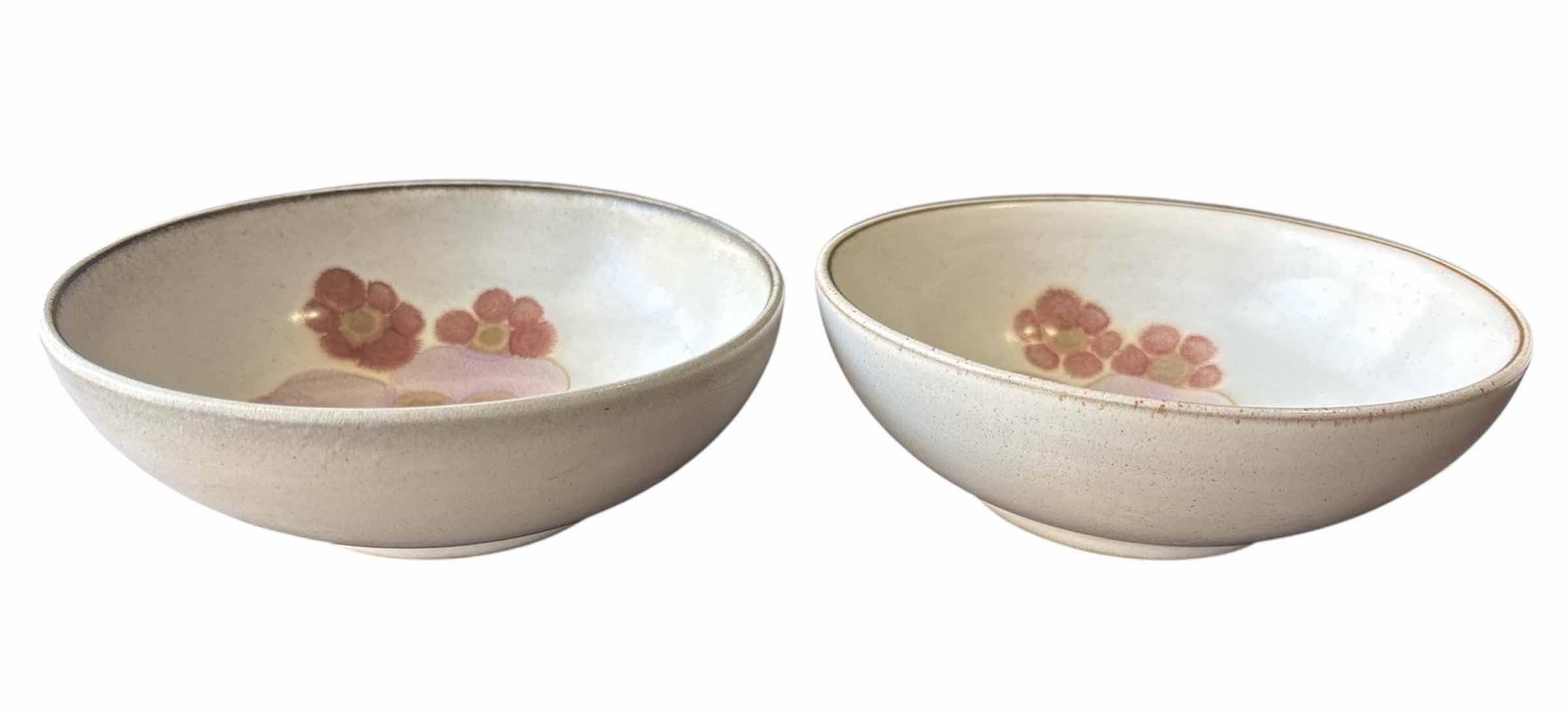 Photo 1 of GYPSY BY DENBY-LANGLEY STONEWARE FRUIT/DESSERT 5.75” BOWL, SET OF 2