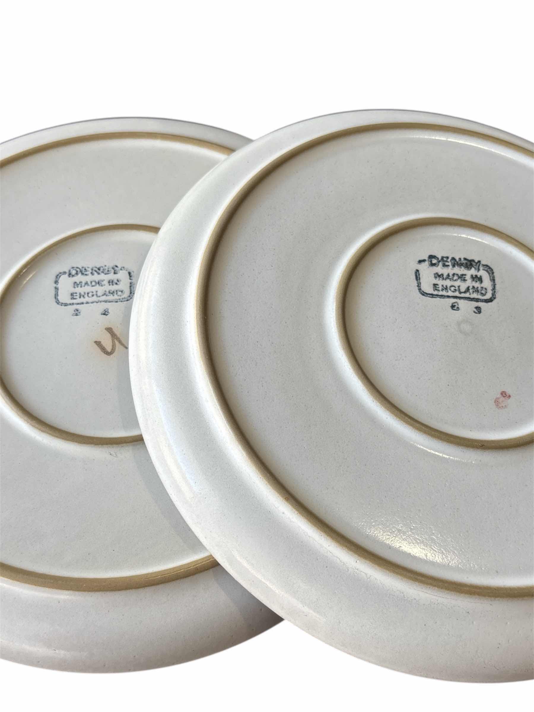 Photo 1 of GYPSY BY DENBY-LANGLEY STONEWARE 8.25” SALAD PLATE, SET OF 2