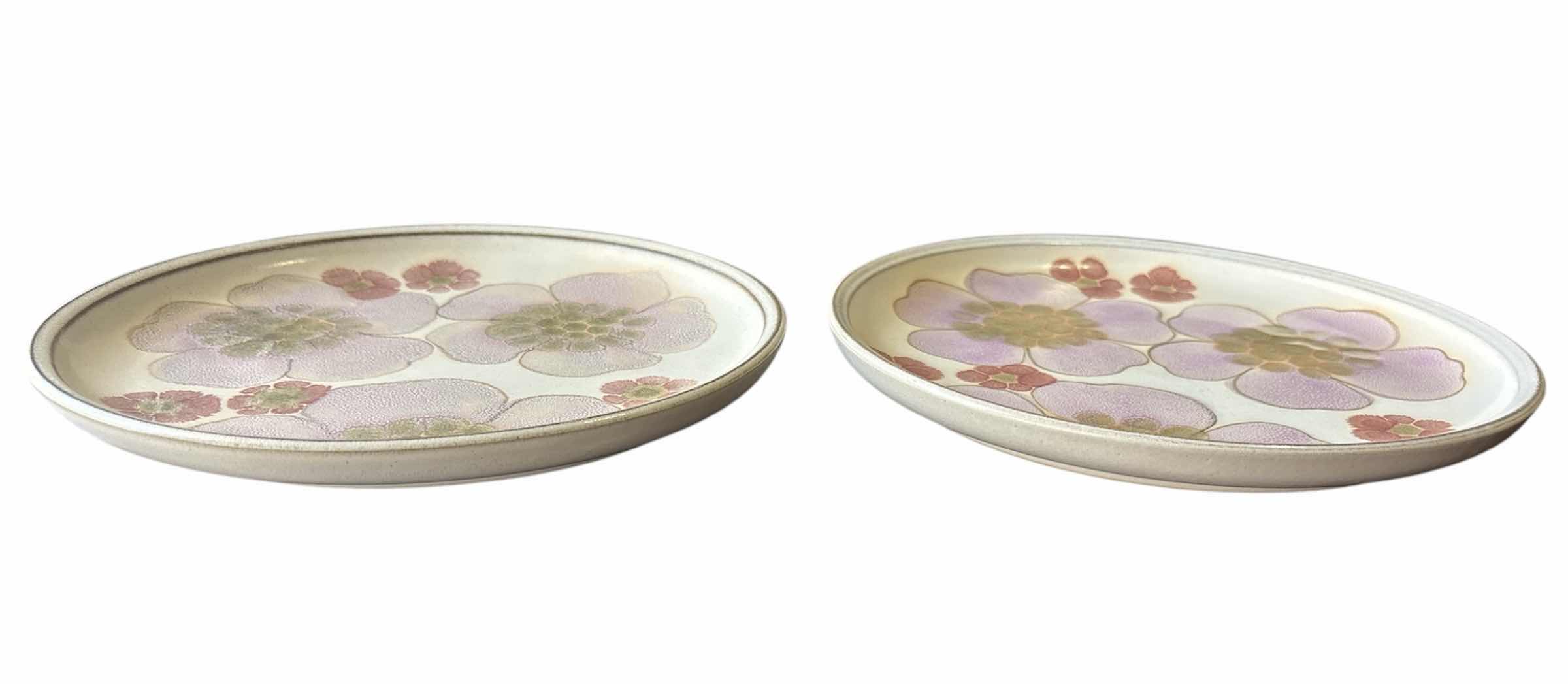 Photo 1 of GYPSY BY DENBY-LANGLEY STONEWARE 8.25” SALAD PLATE, SET OF 2