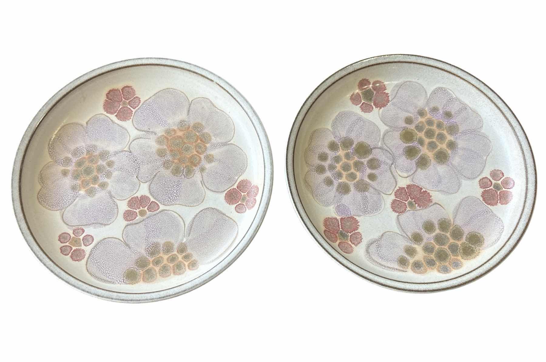 Photo 1 of GYPSY BY DENBY-LANGLEY STONEWARE 6.5” BREAD & BUTTER PLATE, SET OF 2