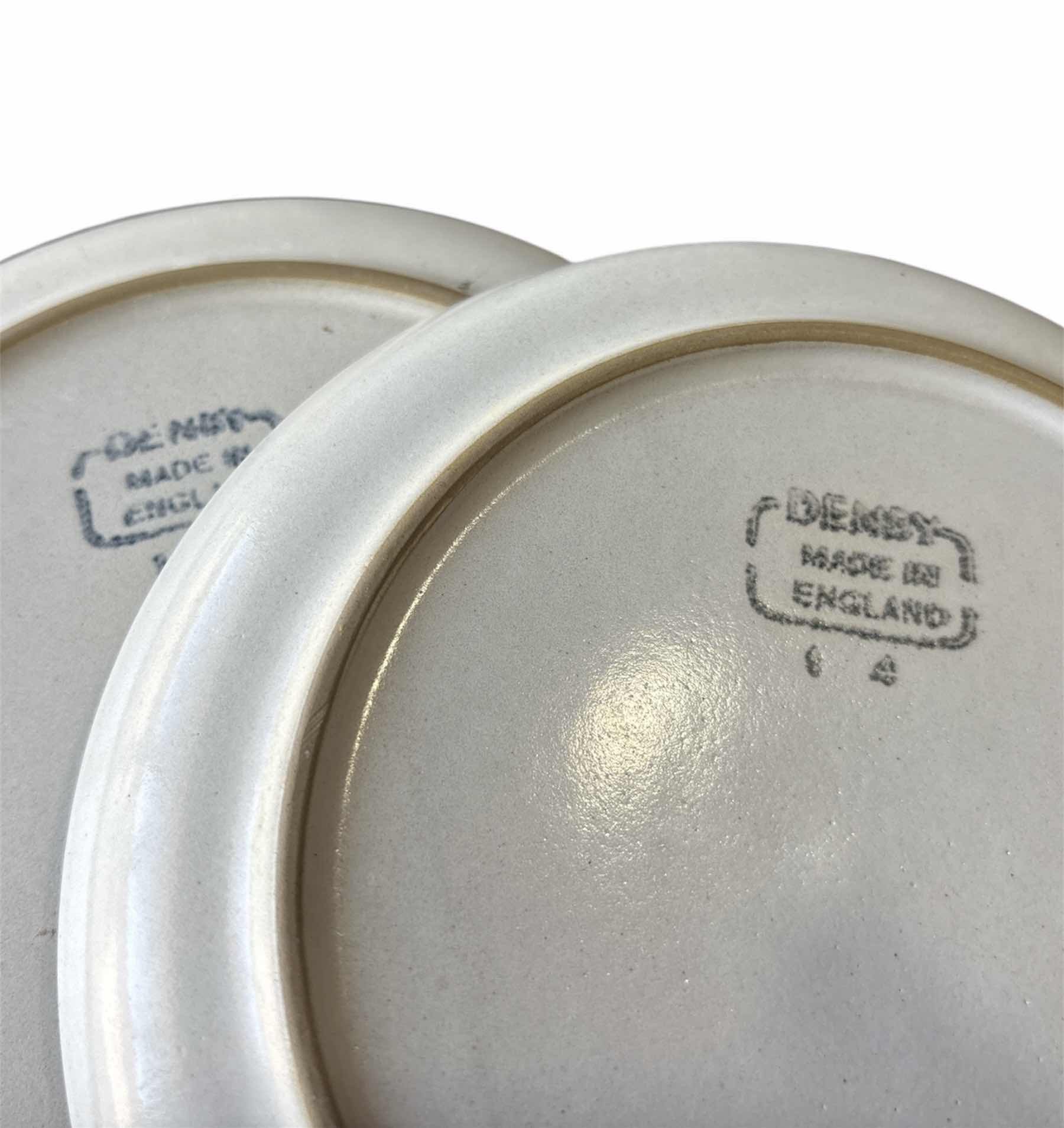 Photo 1 of GYPSY BY DENBY-LANGLEY STONEWARE 6.5” BREAD & BUTTER PLATE, SET OF 2