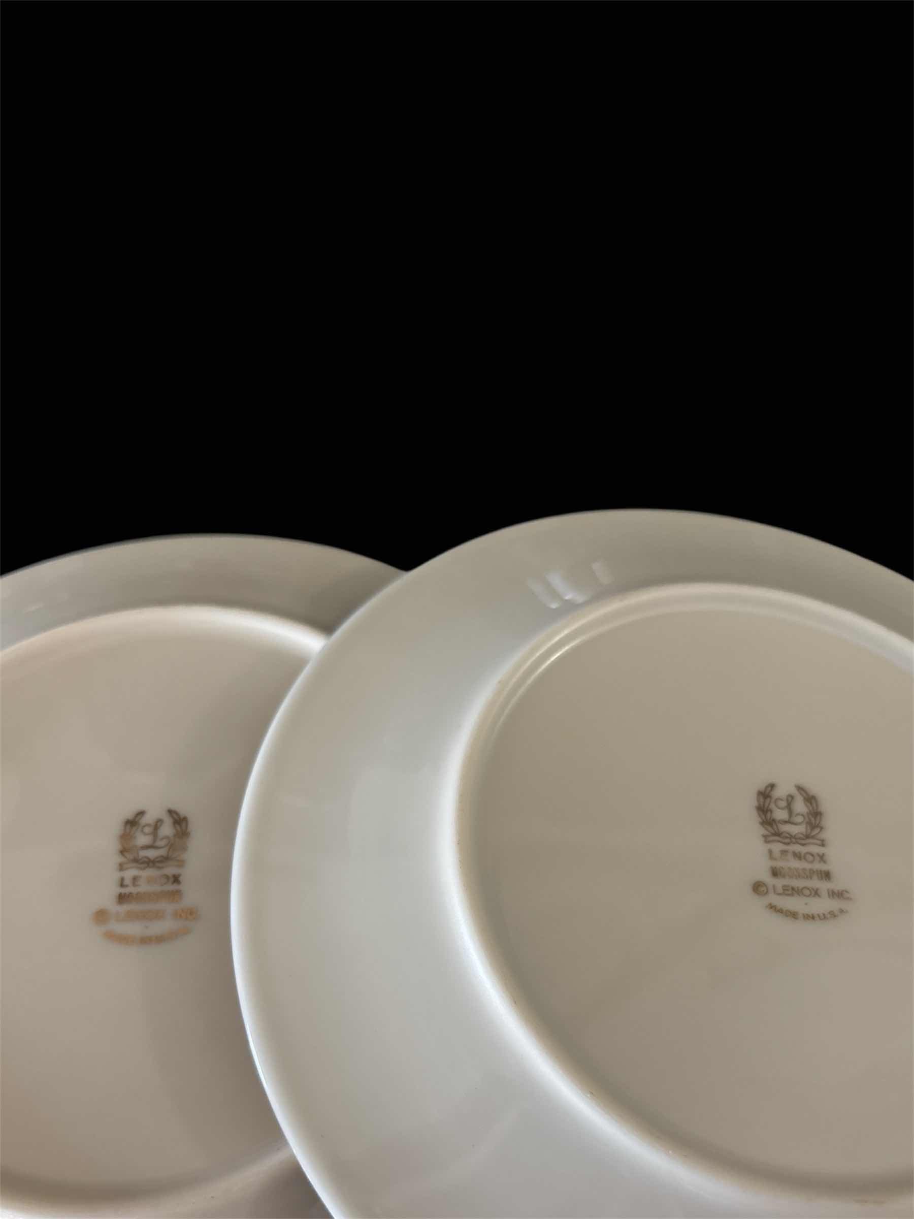 Photo 1 of MOONSPUN BY LENOX 6.25” BREAD & BUTTER PLATE (2 PCS)