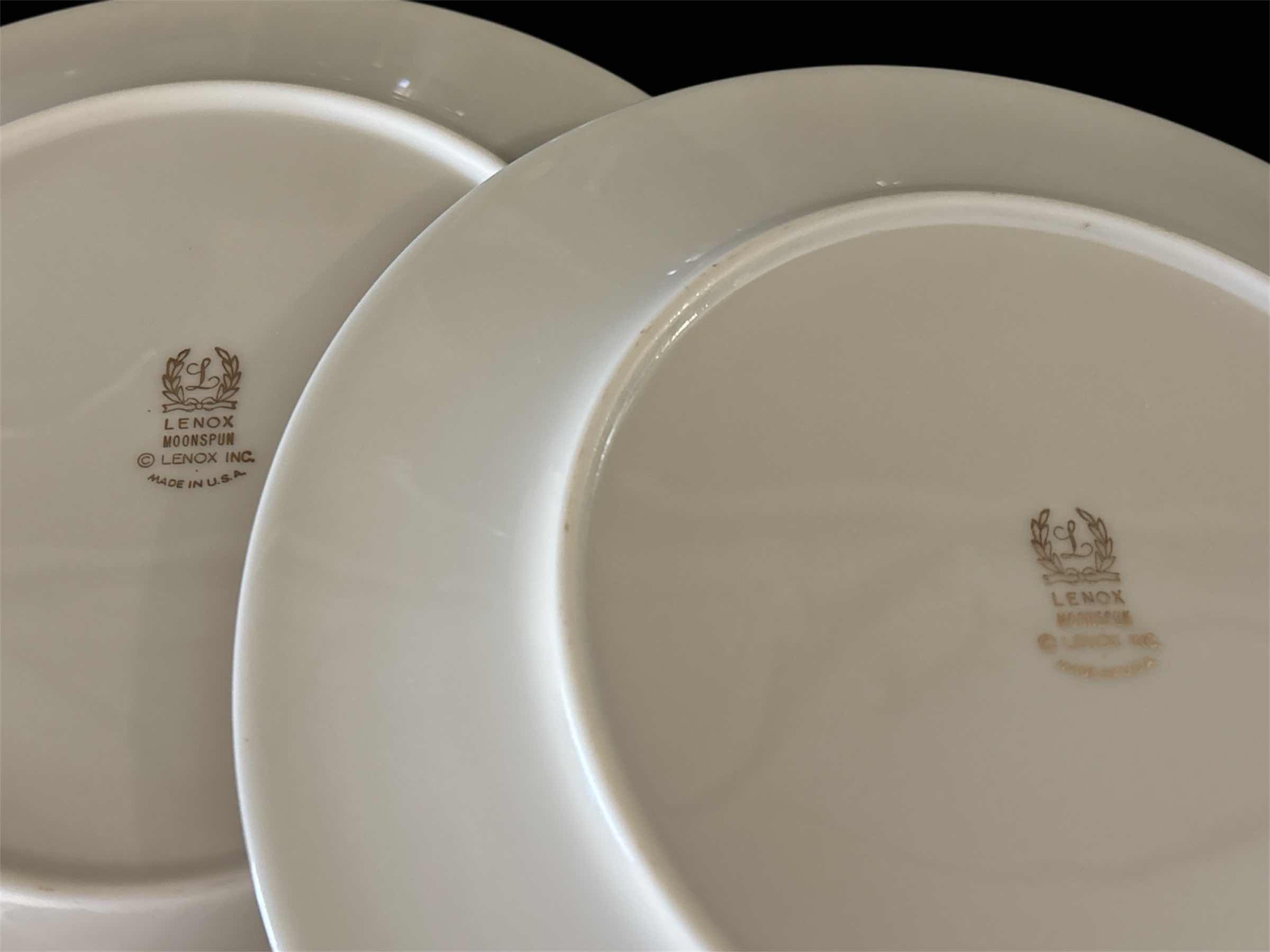 Photo 1 of MOONSPUN BY LENOX 8” SALAD PLATE (2 PCS)