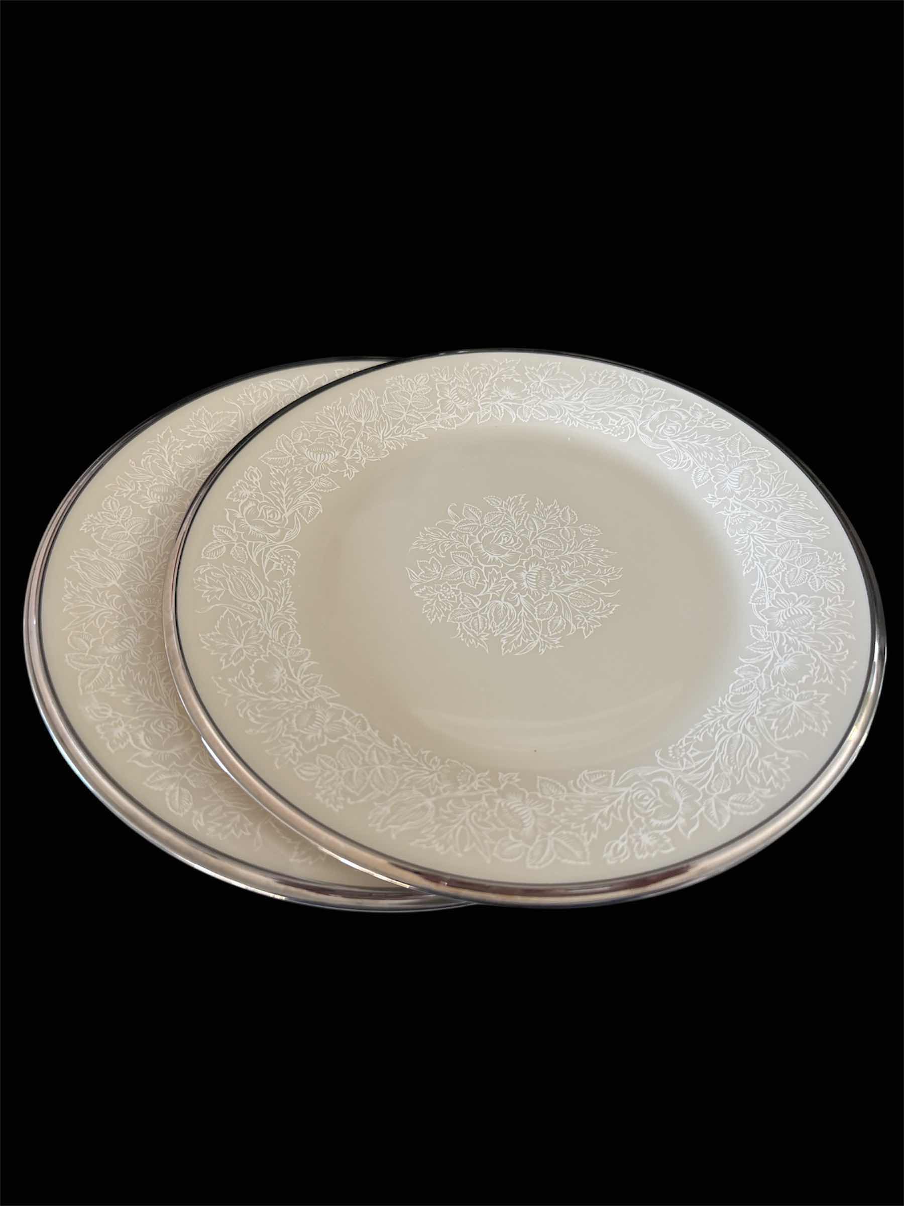 Photo 1 of MOONSPUN BY LENOX 8” SALAD PLATE (2 PCS)