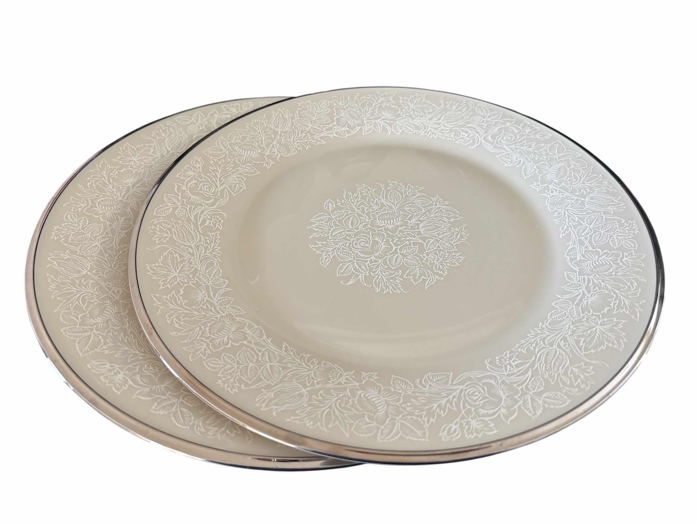 Photo 1 of MOONSPUN BY LENOX 10” DINNER PLATE (2 PCS)