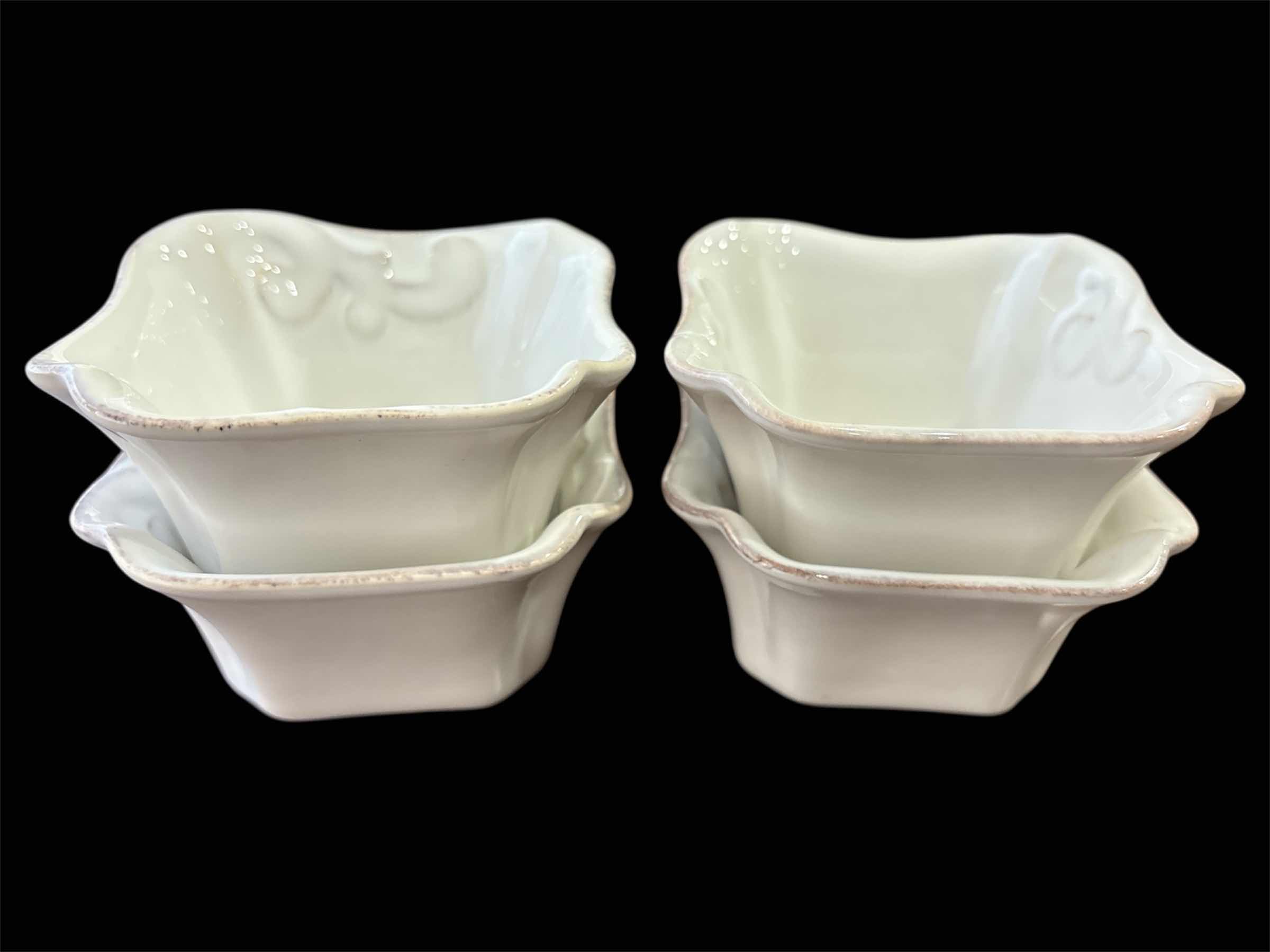 Photo 1 of CASA STONE BY CASAFINA “ARABESQUE” RAMEKINS, 3” SET OF 4