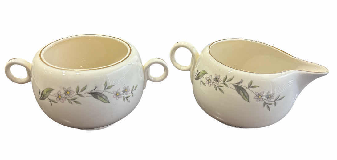 Photo 1 of GARDENIA BY HOMER LAUGHLIN 50 PC DISH/SERVING SET *SEE NOTES*