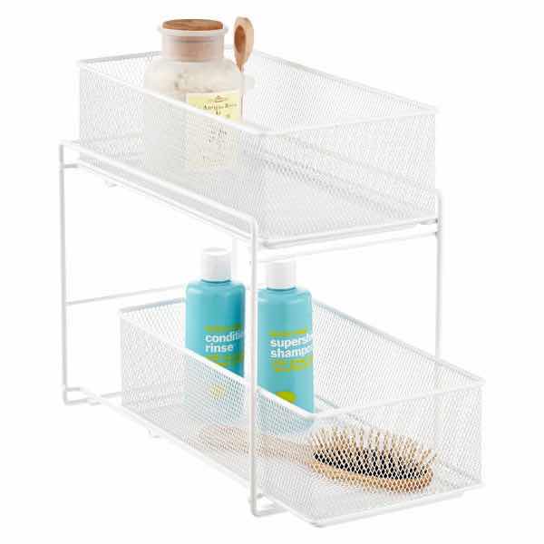Photo 1 of NEW DESIGN IDEAS 2-DRAWER MESH ORGANIZER/ CABINET BASKETS