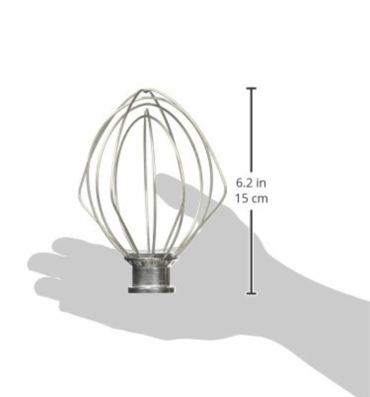 Photo 1 of KITCHEN AID WIRE WHIP FOR TILT-HEAD STAND MIXER, STAINLESS STEEL (K45WW)