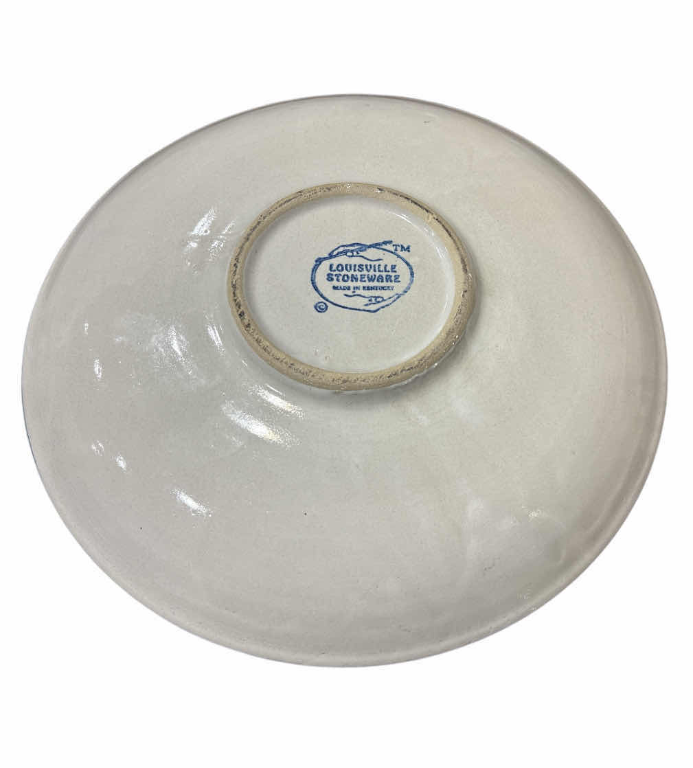 Photo 1 of LOUISVILLE STONEWARE, BLUEBONNET 12” CHIP & DIP PLATTER