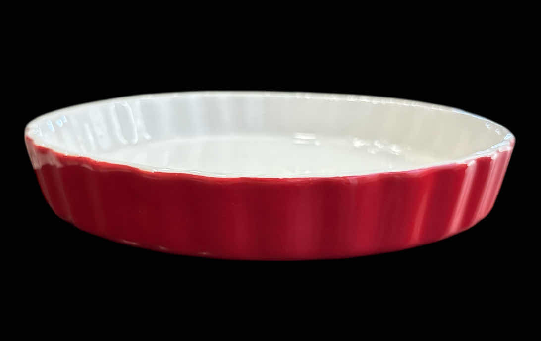 Photo 1 of BIA CORDON BLEU HAND GLAZED 10” ROUND QUICHE BAKING DISH