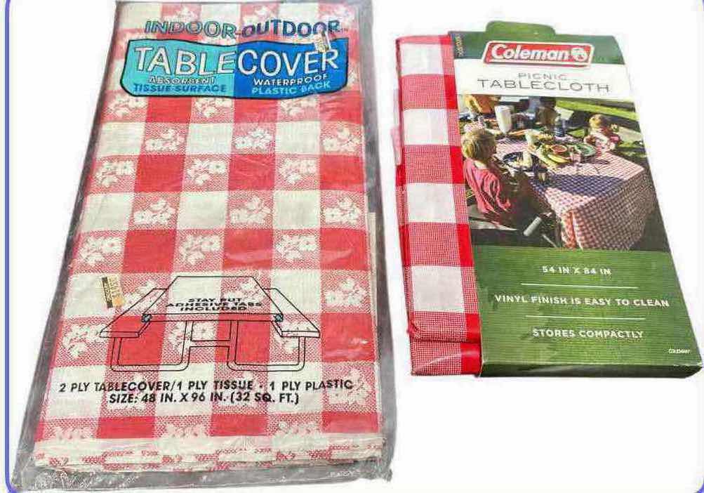 Photo 1 of ASSORTED NAPKINS, TABLECLOTHS & BASKETS