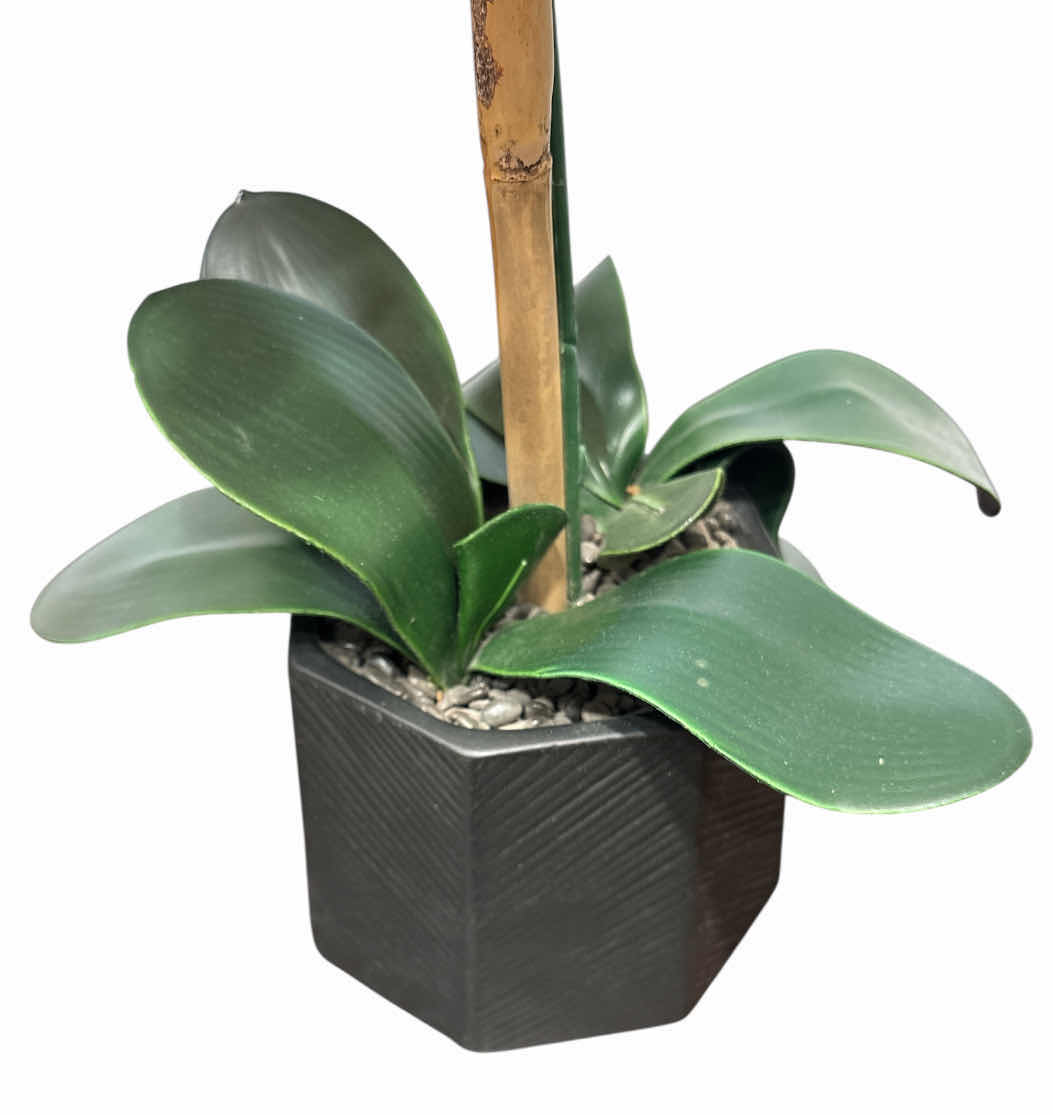 Photo 1 of 28” FAUX ORCHID POTTED PLANT, PINK