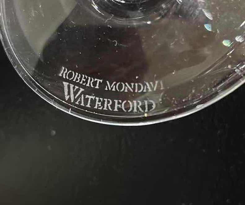 Photo 1 of ROBERT MONDAVI COLLECTION BY WATERFORD CRYSTAL SET OF 6 CABERNET SAUVIGNON 9.5” GLASSES