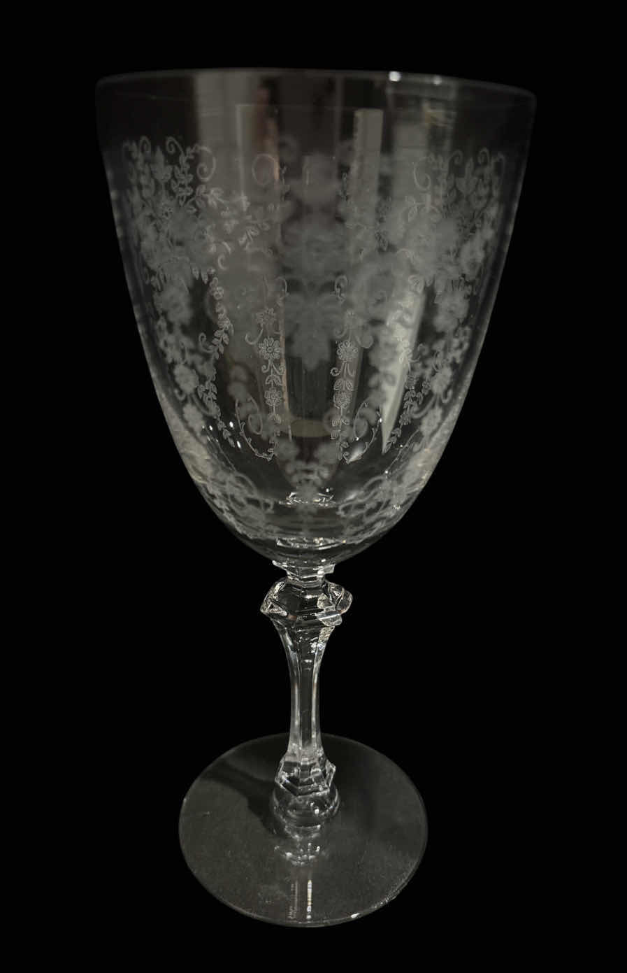 Photo 1 of SPRINGTIME COLLECTION BY TIFFIN-FRANCISCAN WATER GOBLET GLASSES 7.5”, SET OF 8