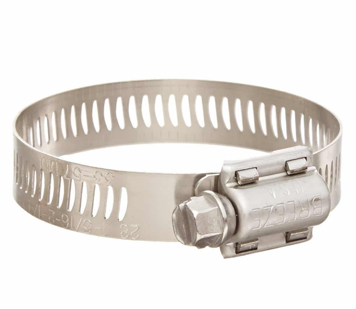Photo 1 of BREEZE STAINLESS STEEL HOSE CLAMPS 64036 30 PACK 1-13/16" - 2-3/4"