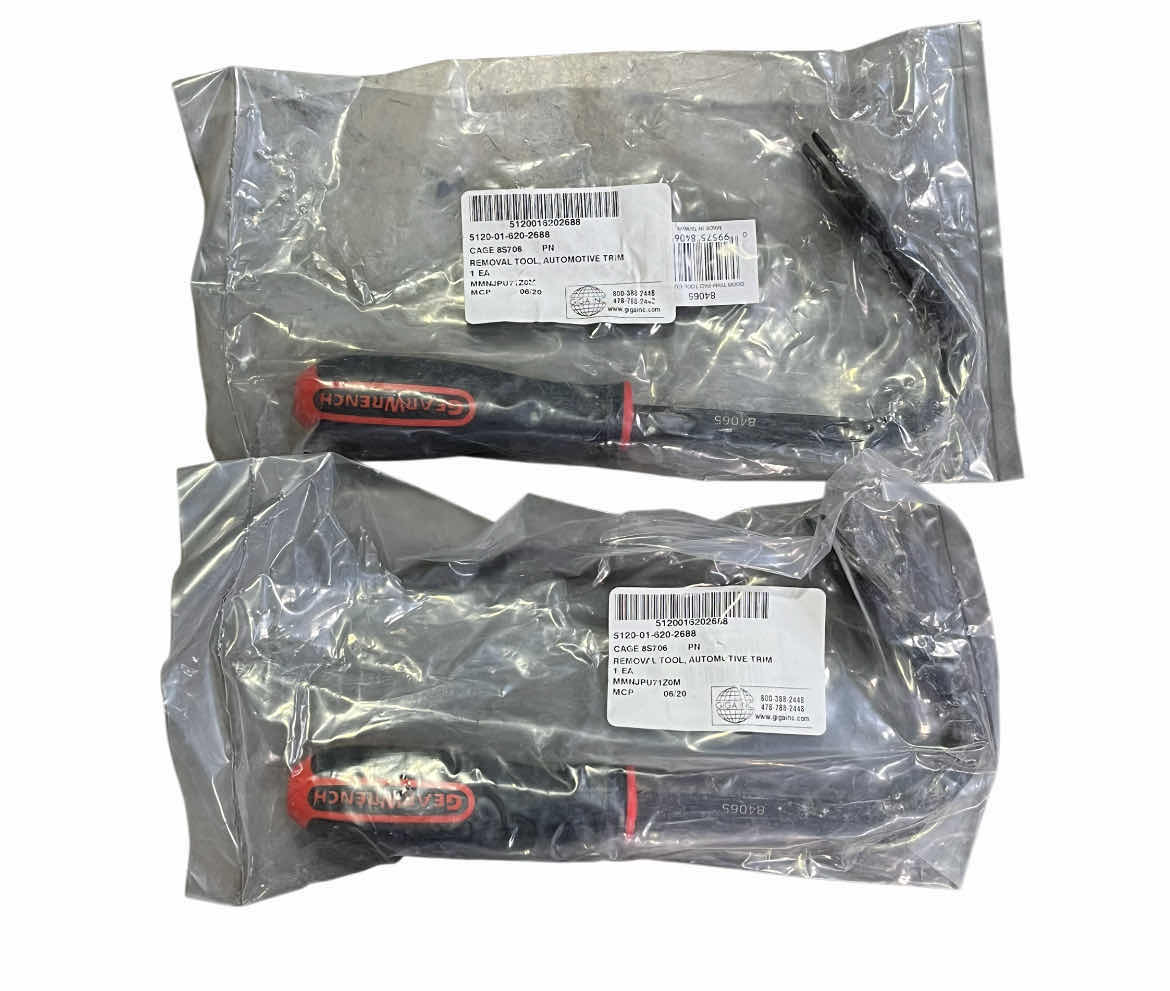 Photo 1 of GEARWRENCH RED HANDLE TRIM PAD REMOVAL CURVED SHANK TOOL 2-PACK