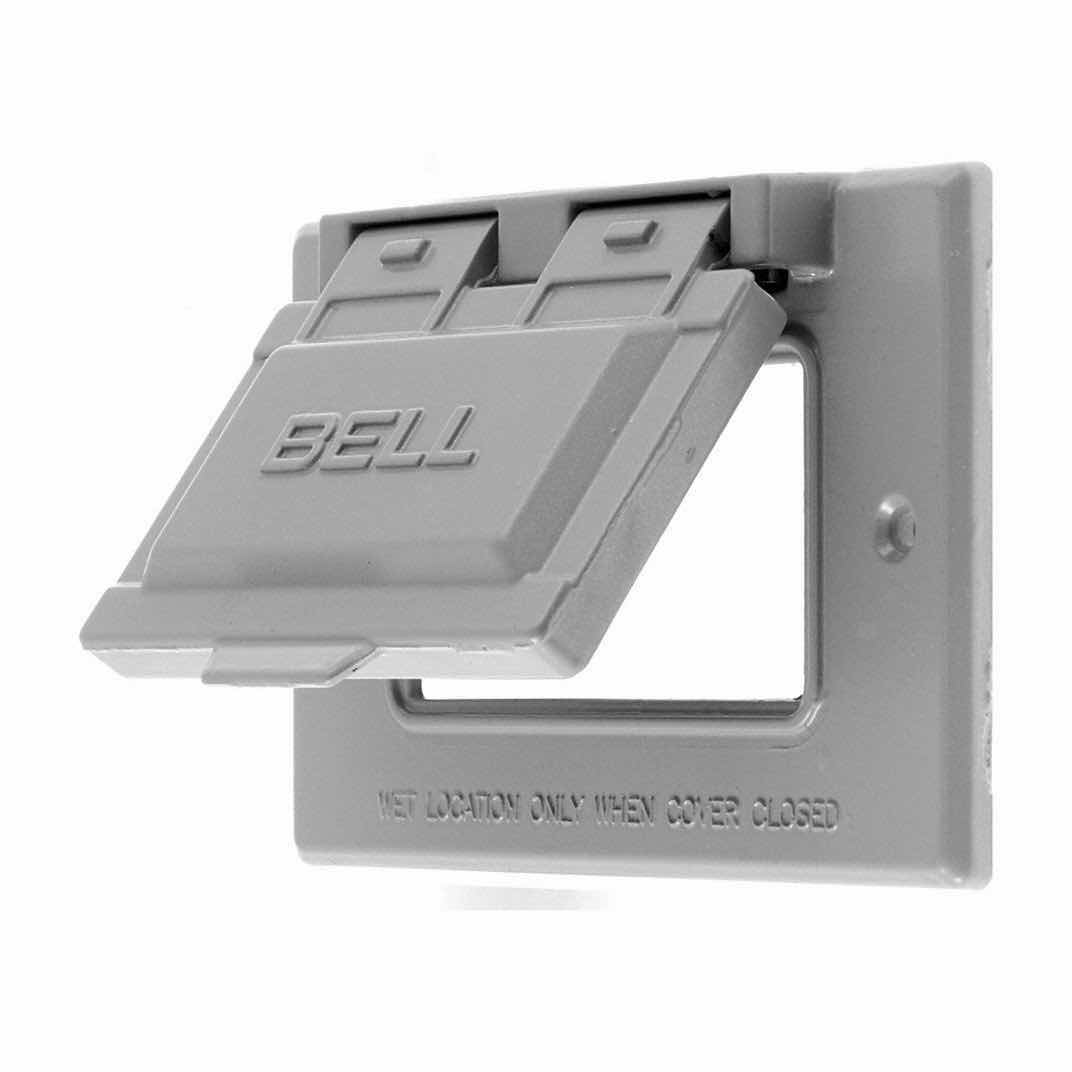 Photo 1 of HUBBELL ELECTRIC BELL SINGLE GANG WATERPROOF DEVICE COVER 2-PACK