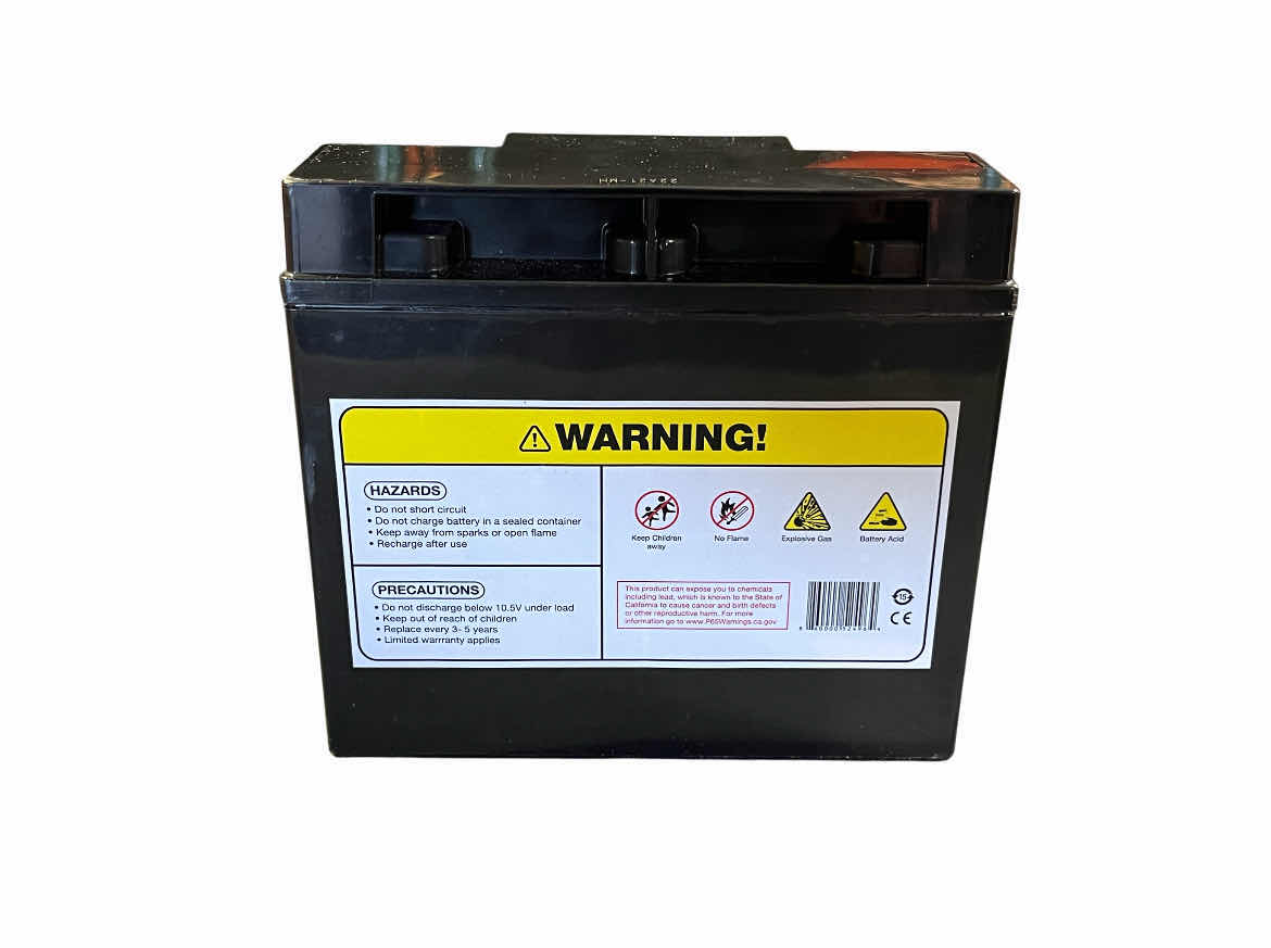 Photo 1 of MIGHTY MAX 12V 22AMP RECHARGEABLE BATTERY ML-22-12