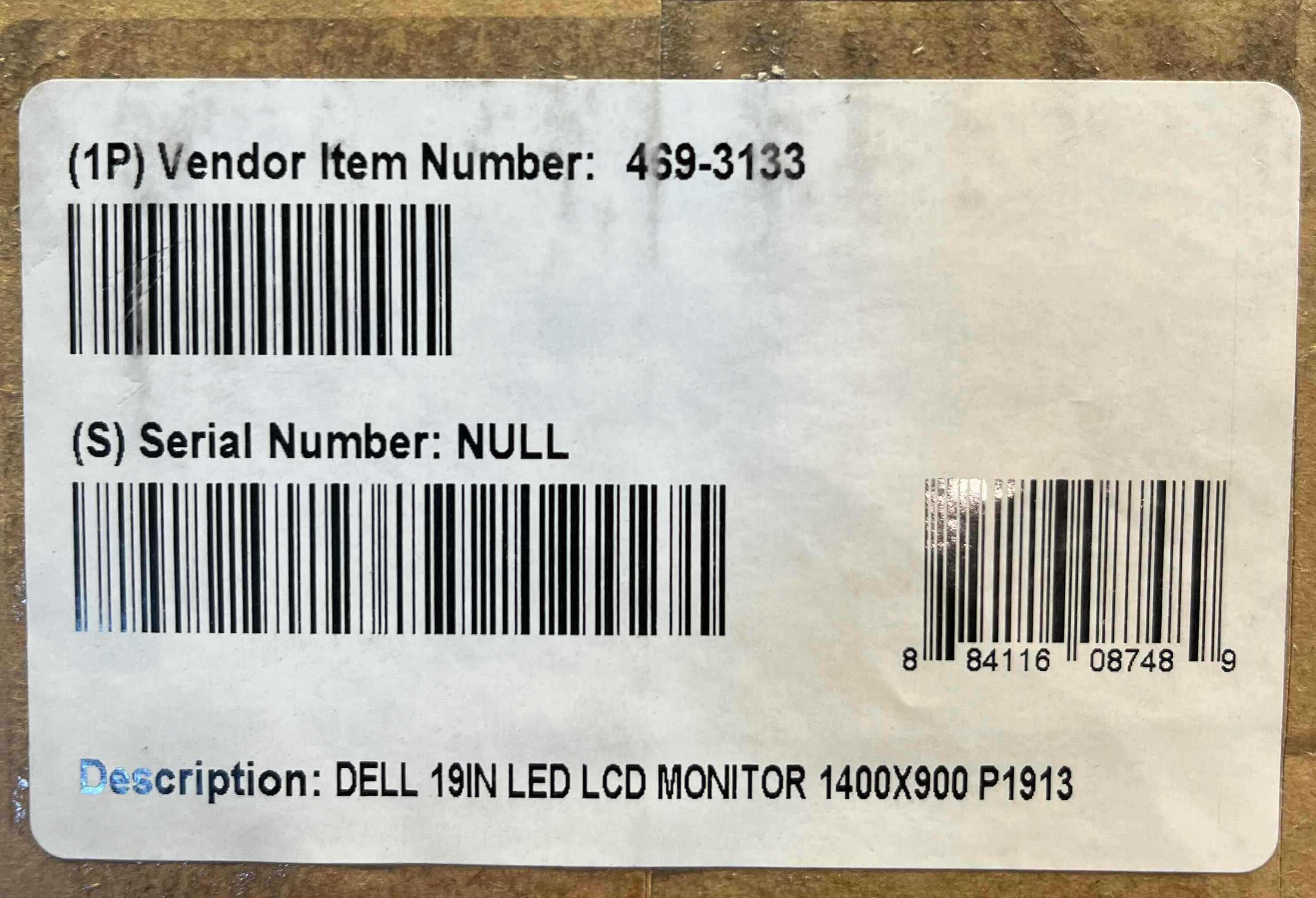 Photo 1 of DELL 19” PLHD LED MONITOR PRO Dell P1913