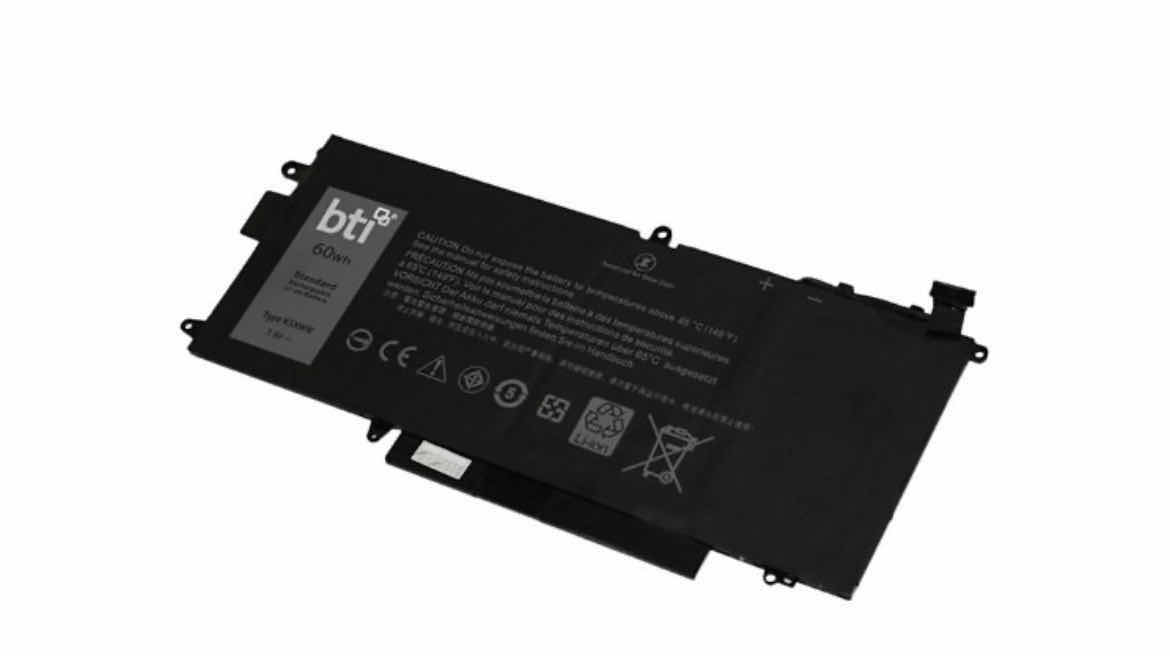 Photo 1 of BTI 7.6V 60WH STANDARD RECHARGEABLE LI-ION BATTERY K5XWW-BTI