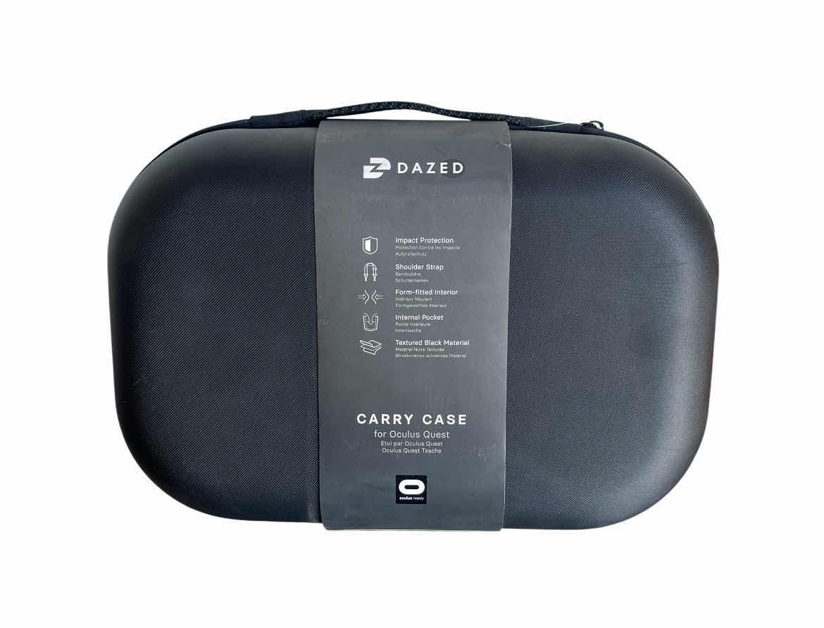 Photo 1 of DAZED THE LOWDOWN OCULUS QUEST BLACK HARD CASE 16.5” X 5.5” H11.25”