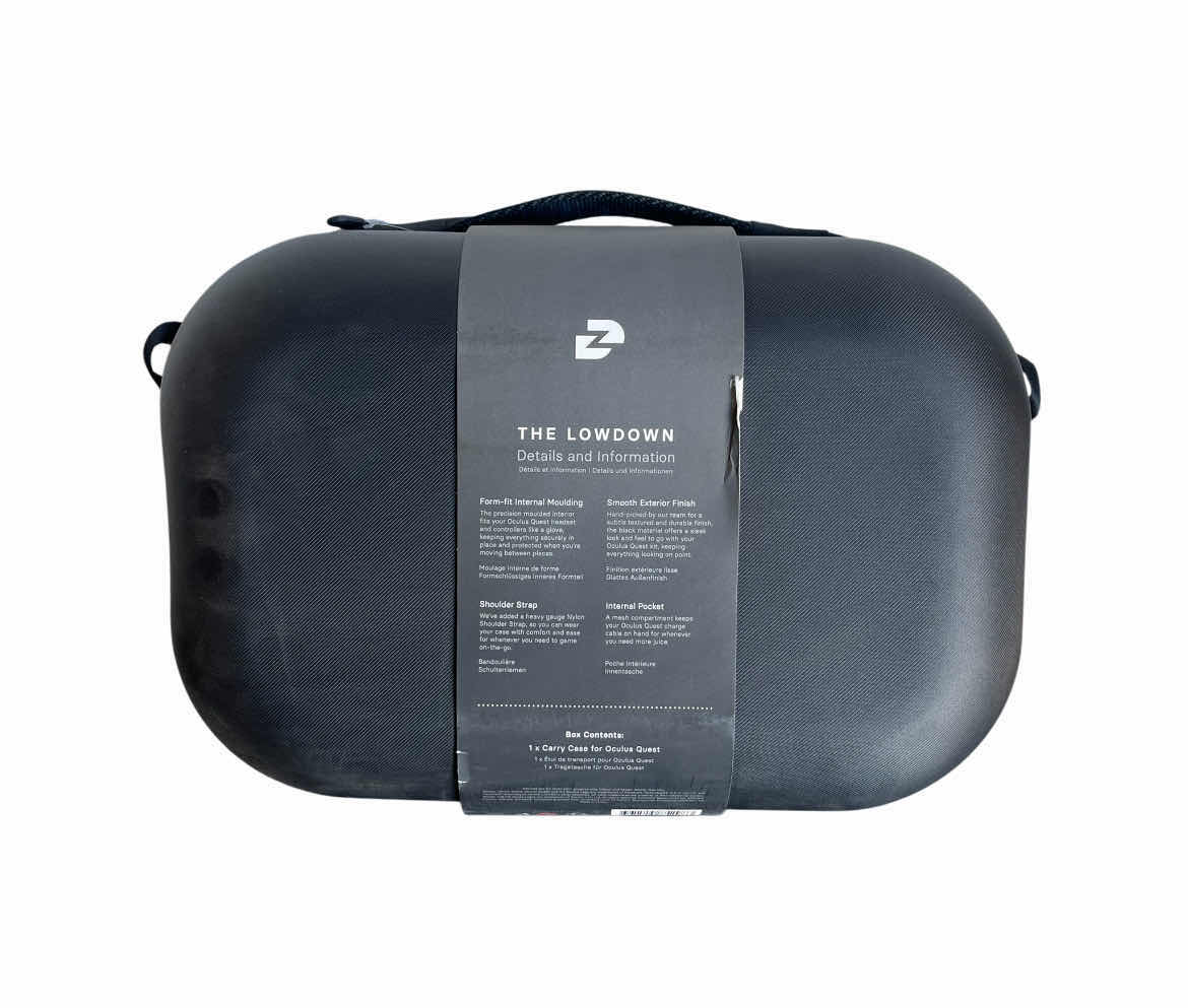Photo 1 of DAZED THE LOWDOWN OCULUS QUEST BLACK HARD CASE 16.5” X 5.5” H11.25”