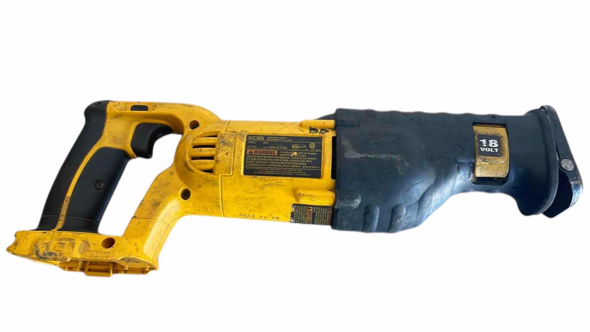 Photo 1 of DEWALT 18V DRIVER DRILL & DEWALT 18V CORDLESS VARIABLE SPEED RECIPROCATING SAW (TOOL ONLY)