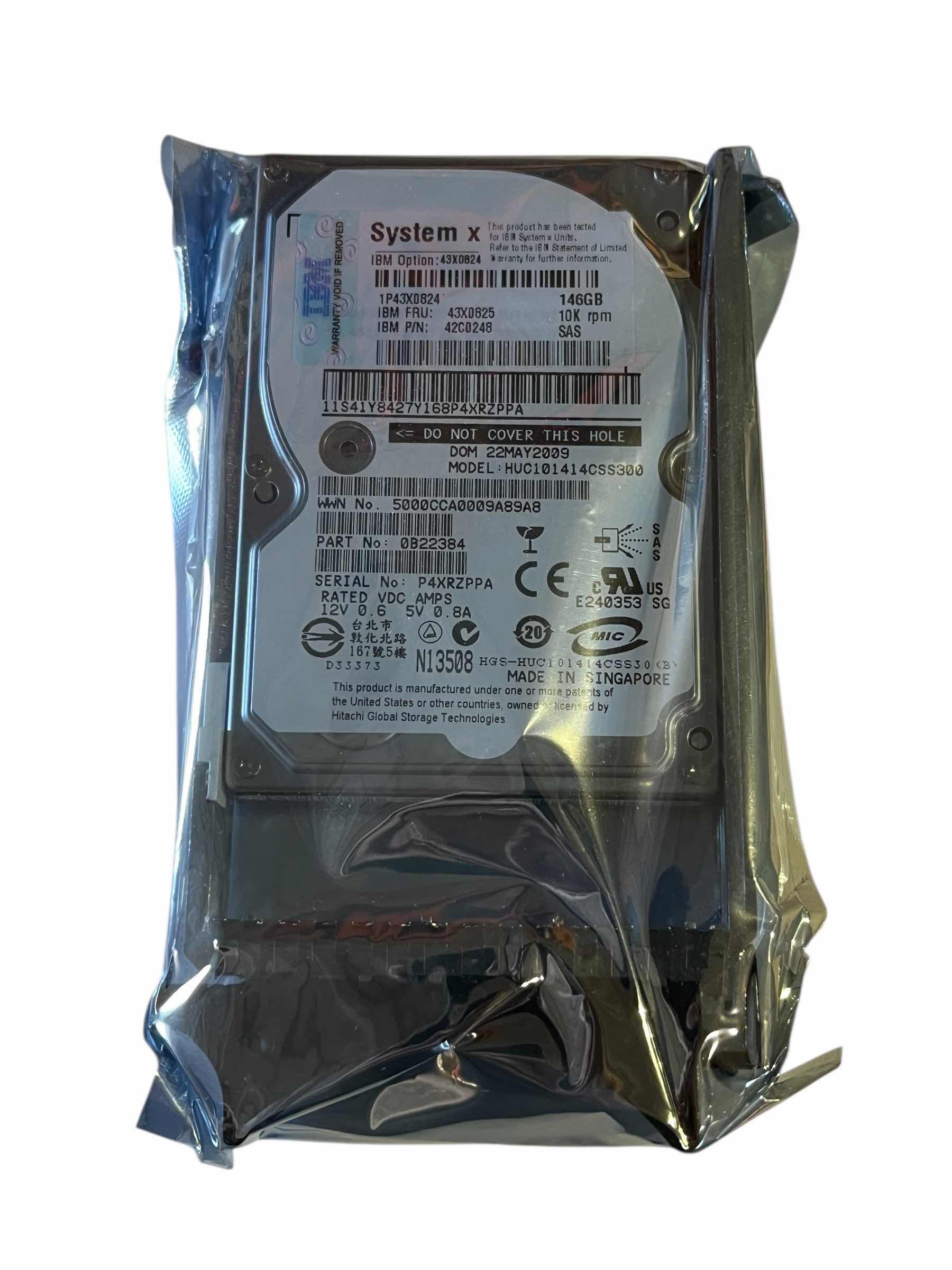 Photo 1 of IBM SYSTEM X 146GB HARD DRIVE HUC101414CSS300