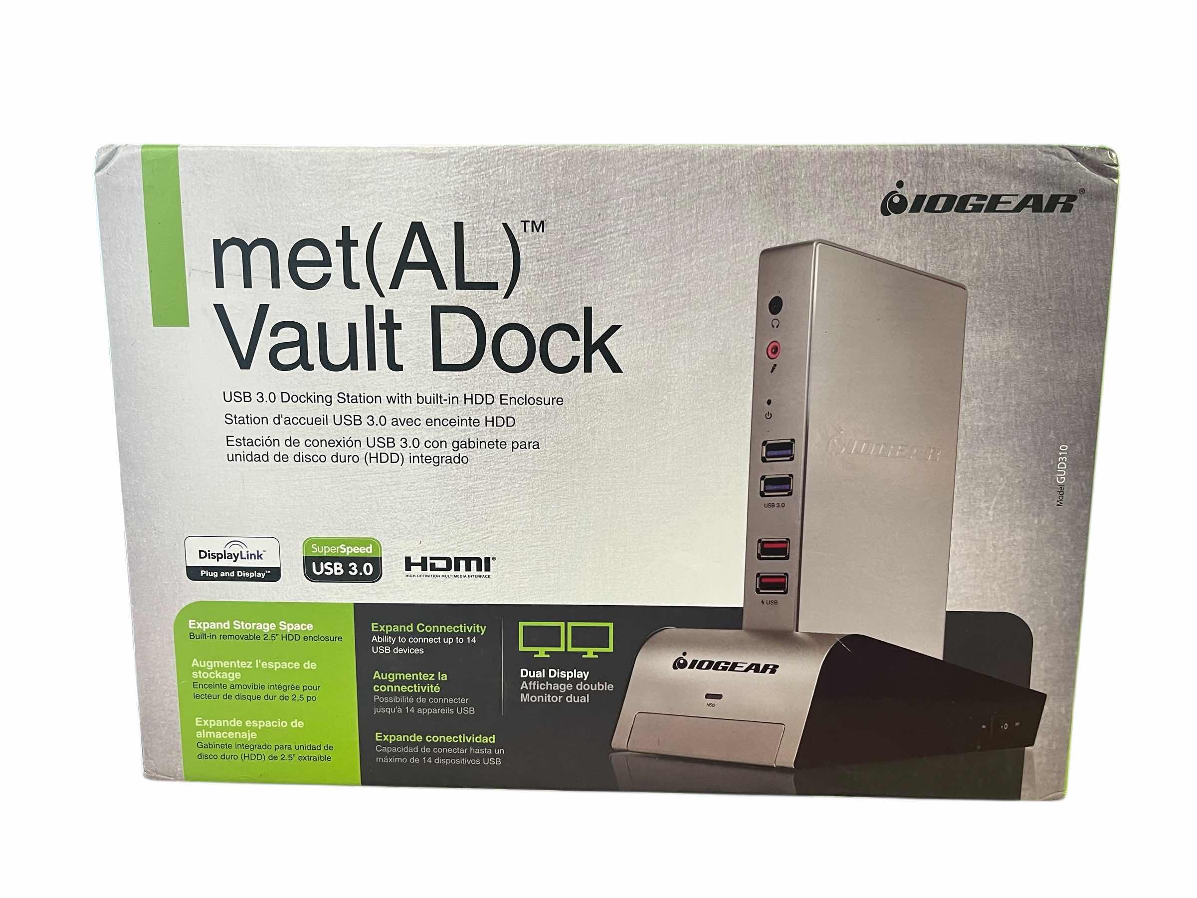 Photo 1 of IOGEAR MET(AL) VAULT DOCK