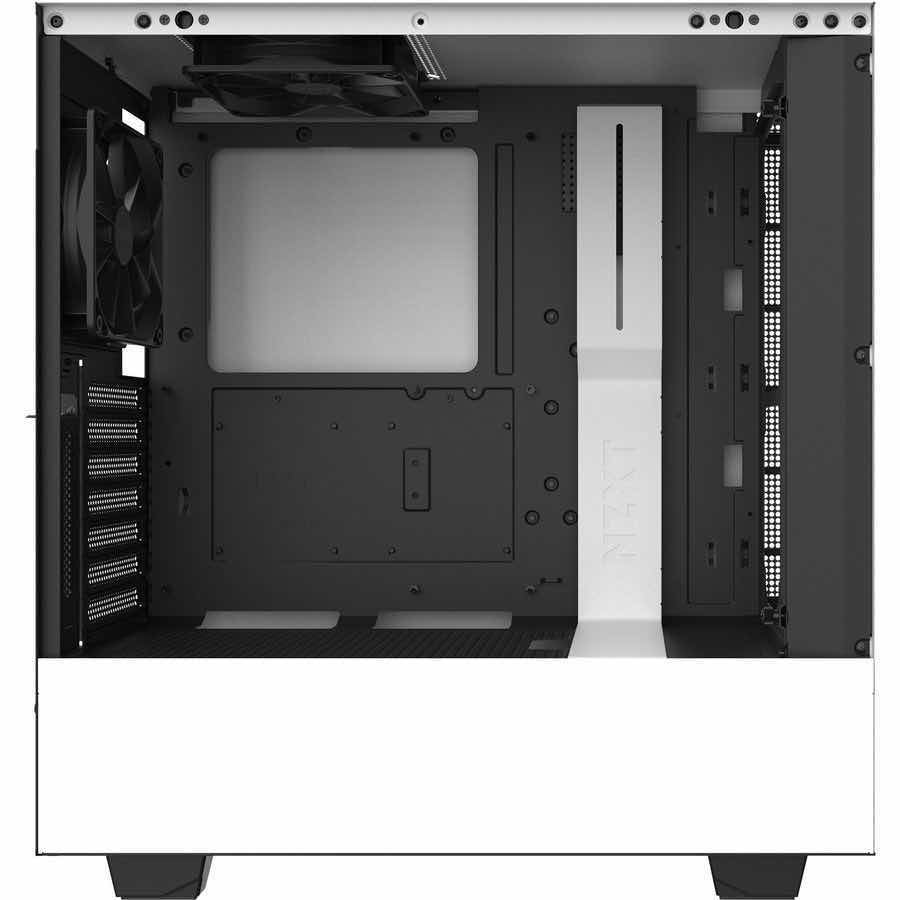 Photo 1 of NZXT MATTE WHITE/BLACK PREMIUM COMPACT MID-TOWER ATX CASE H510i